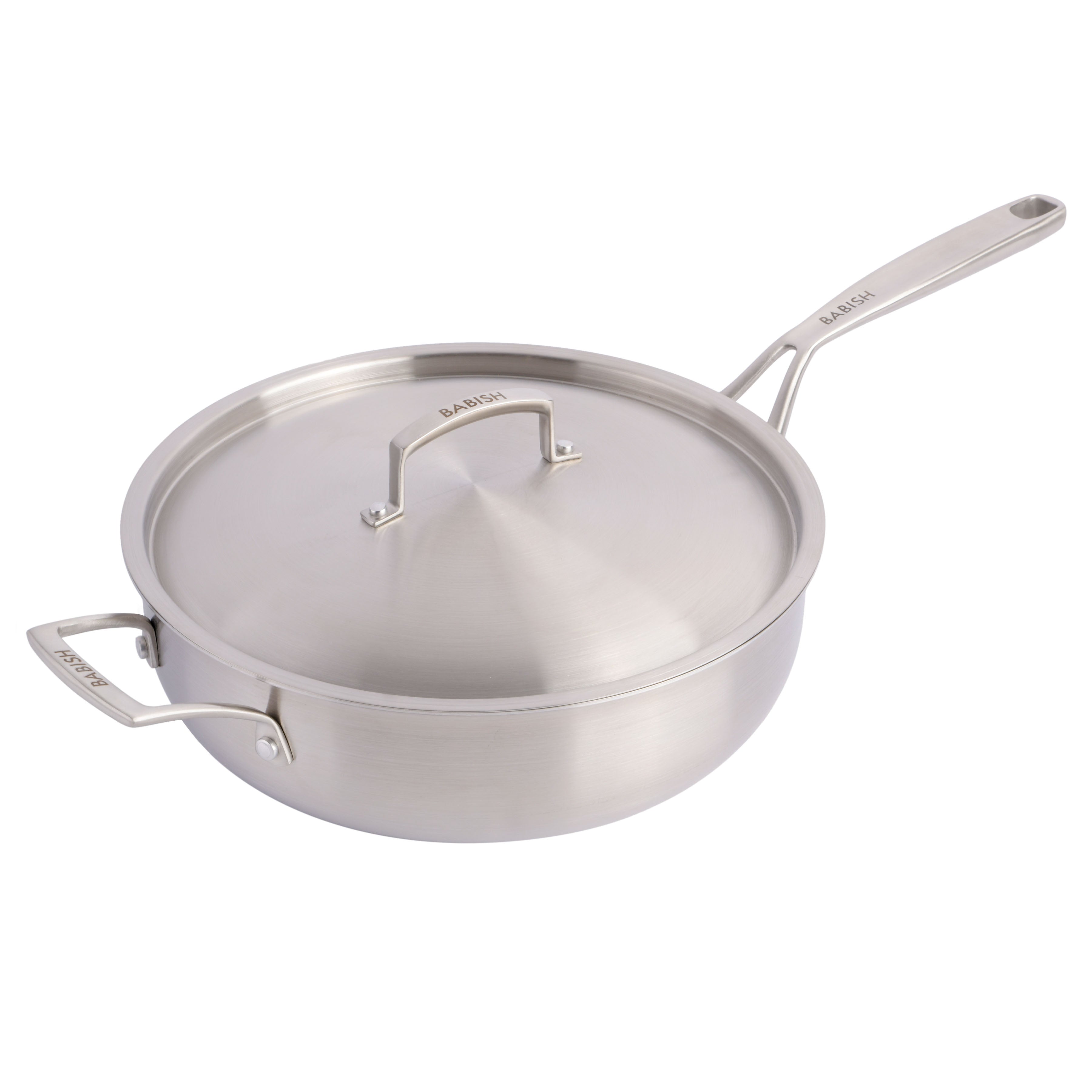 All-Clad Tri-Ply Stainless Steel Sauce Pan with Lid 