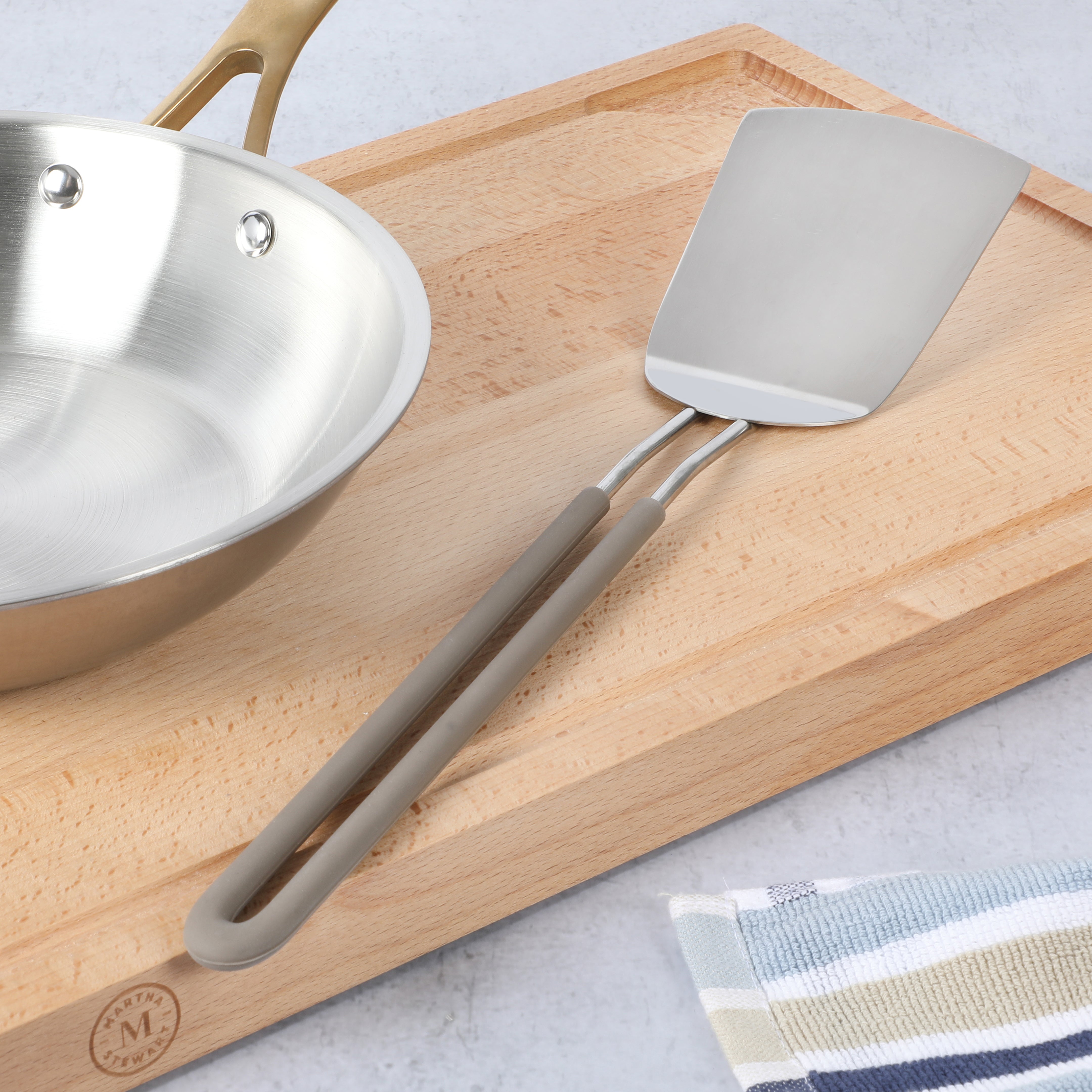 Martha Stewart 5-Piece Sprucedale Stainless Steel Kitchen Tools and Gadget Set