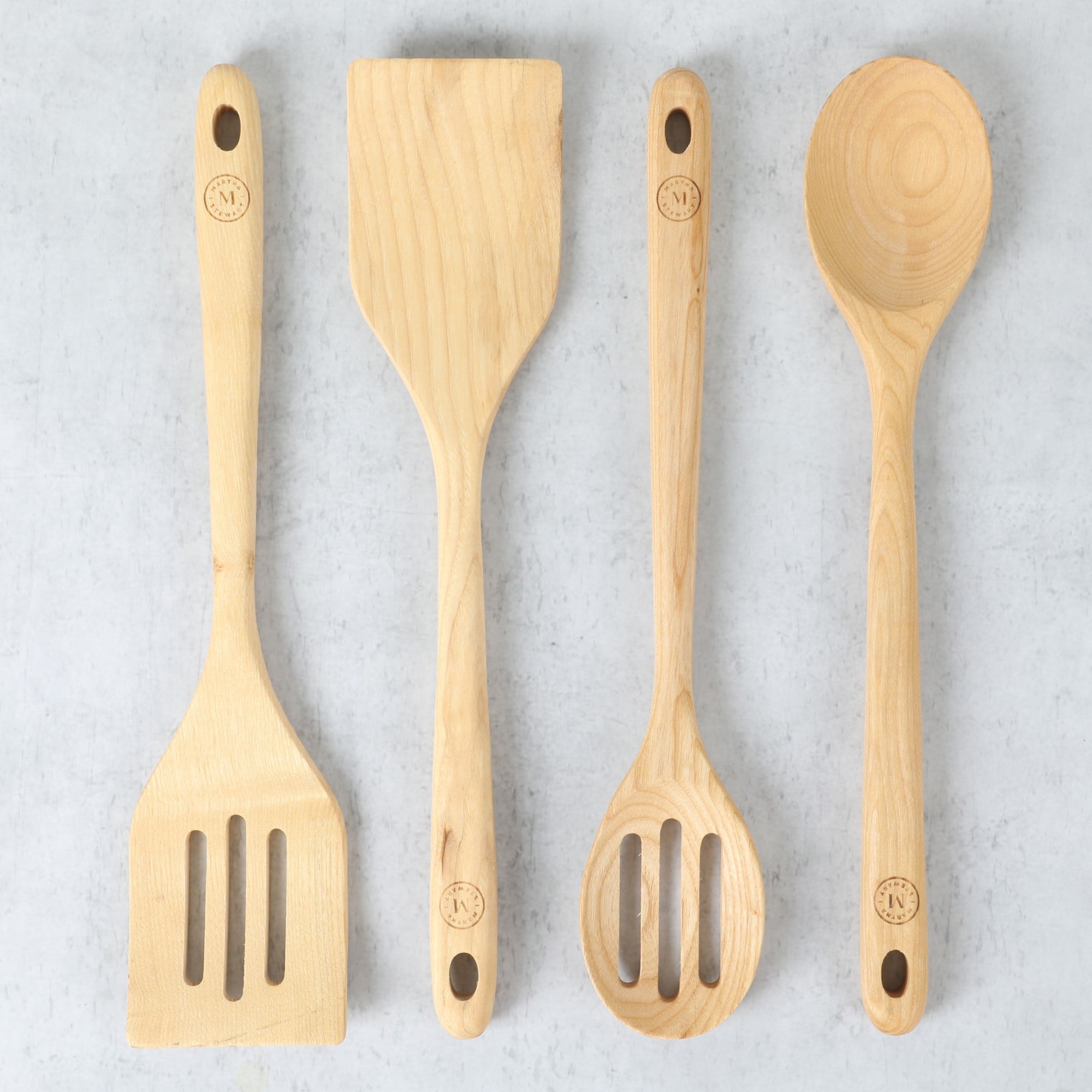 Martha Stewart Bainford 4-Piece Wooden Kitchen Tool Set
