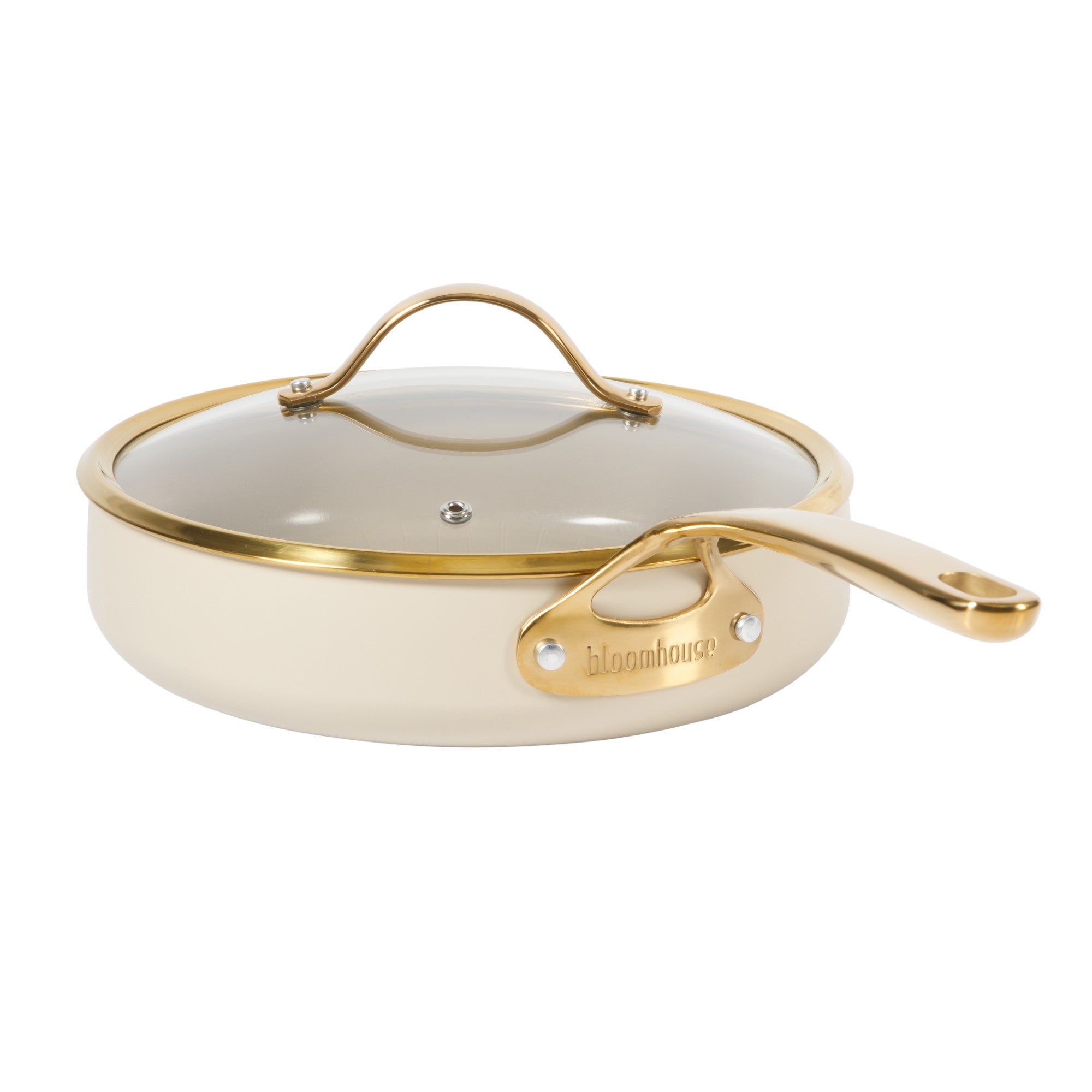 Bloomhouse 10 Inch Heavy Duty Aluminum Premium PFA Free Ceramic Nonsti
