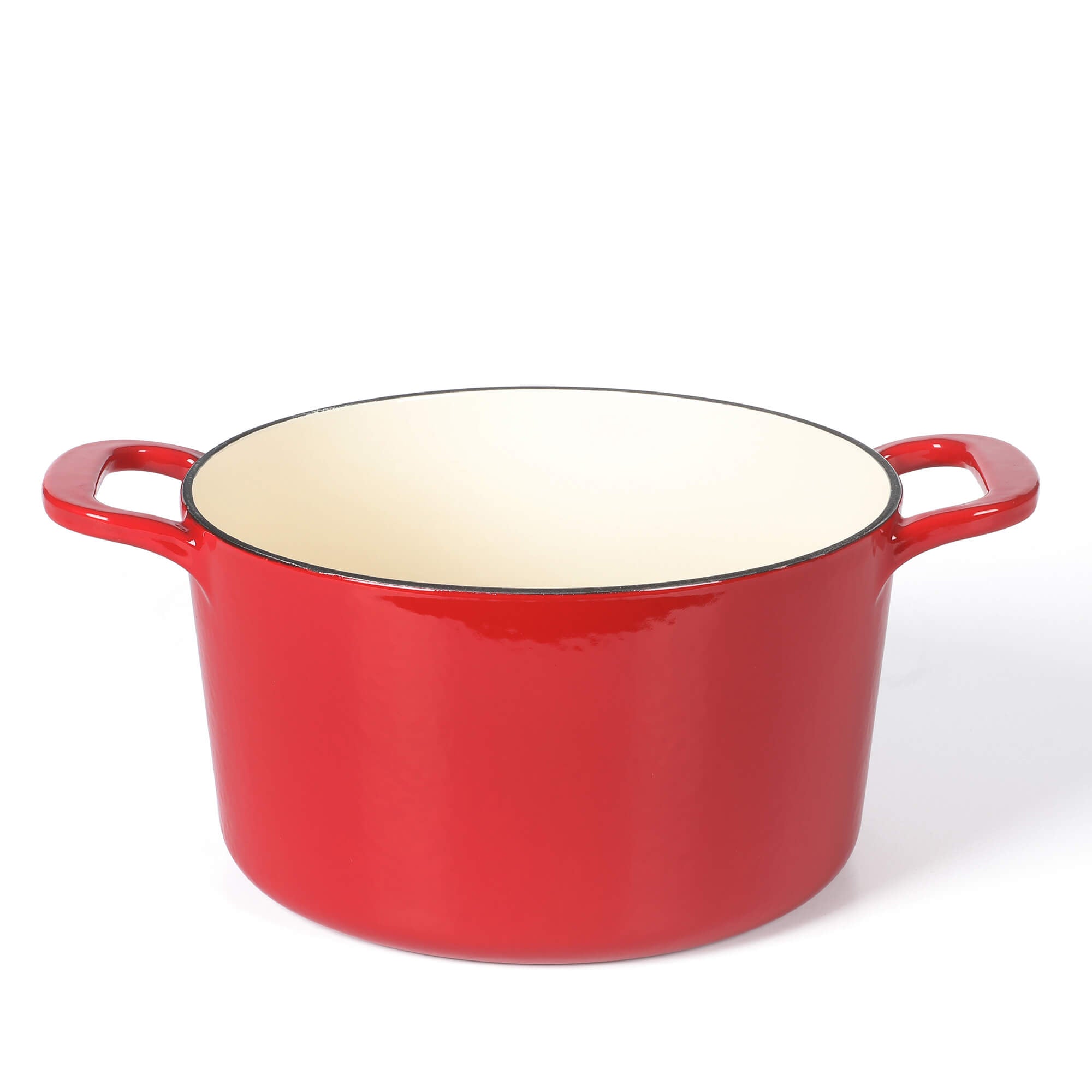 Martha Stewart Gatwick 4 Quart Enamel Cast Iron Dutch Oven - Red