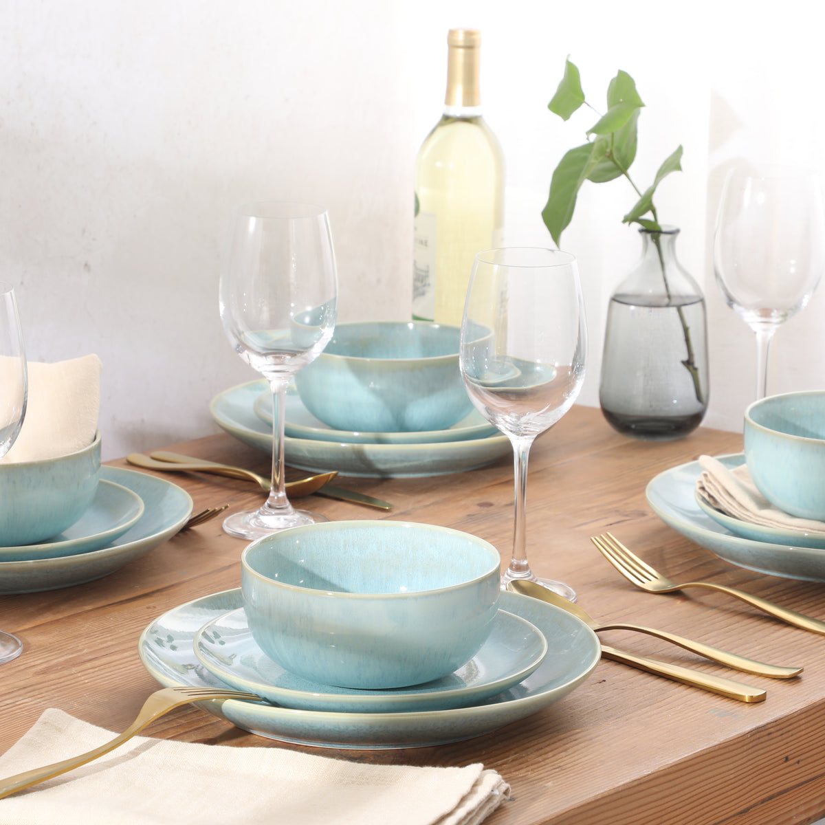 Gibson Elite Pine Coast 12-Piece Dinnerware Set, photo 2