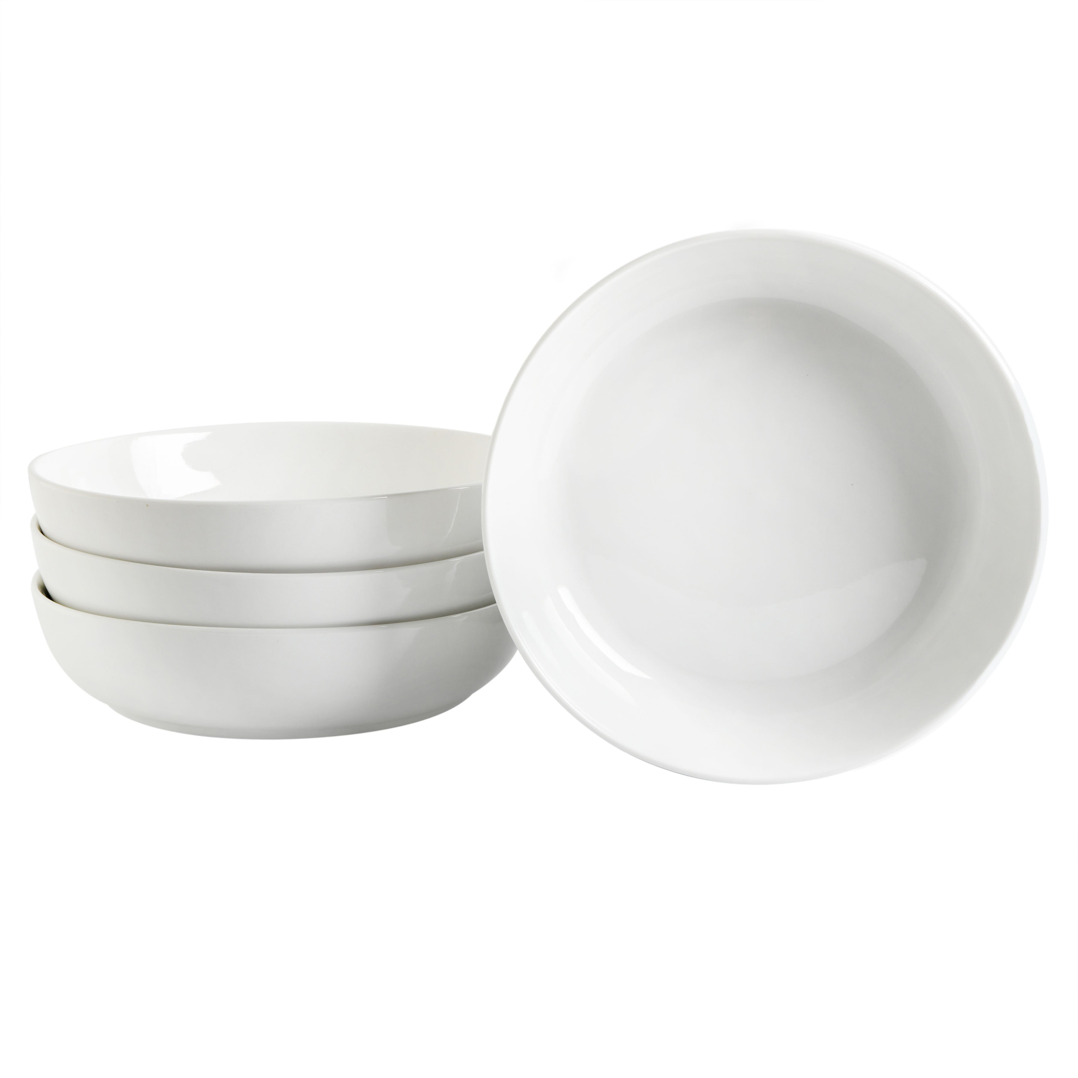 Gibson Home Zen Buffet 4-Piece Porcelain Dinner Bowl Set