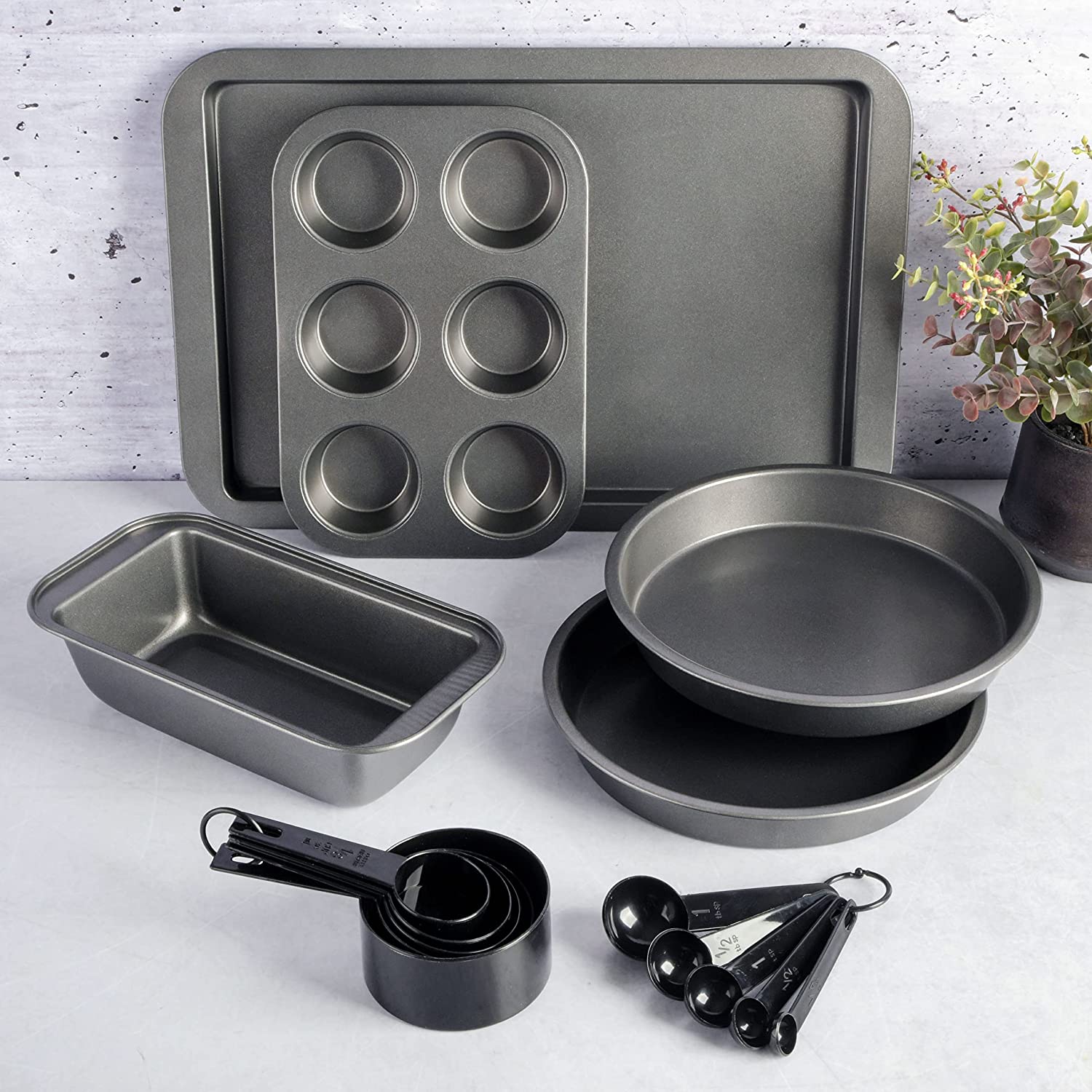 Gibson Home 95-Piece Complete Kitchen Starter Kit - Dinnerware, Cookware, Bakeware, Kitchen Tools