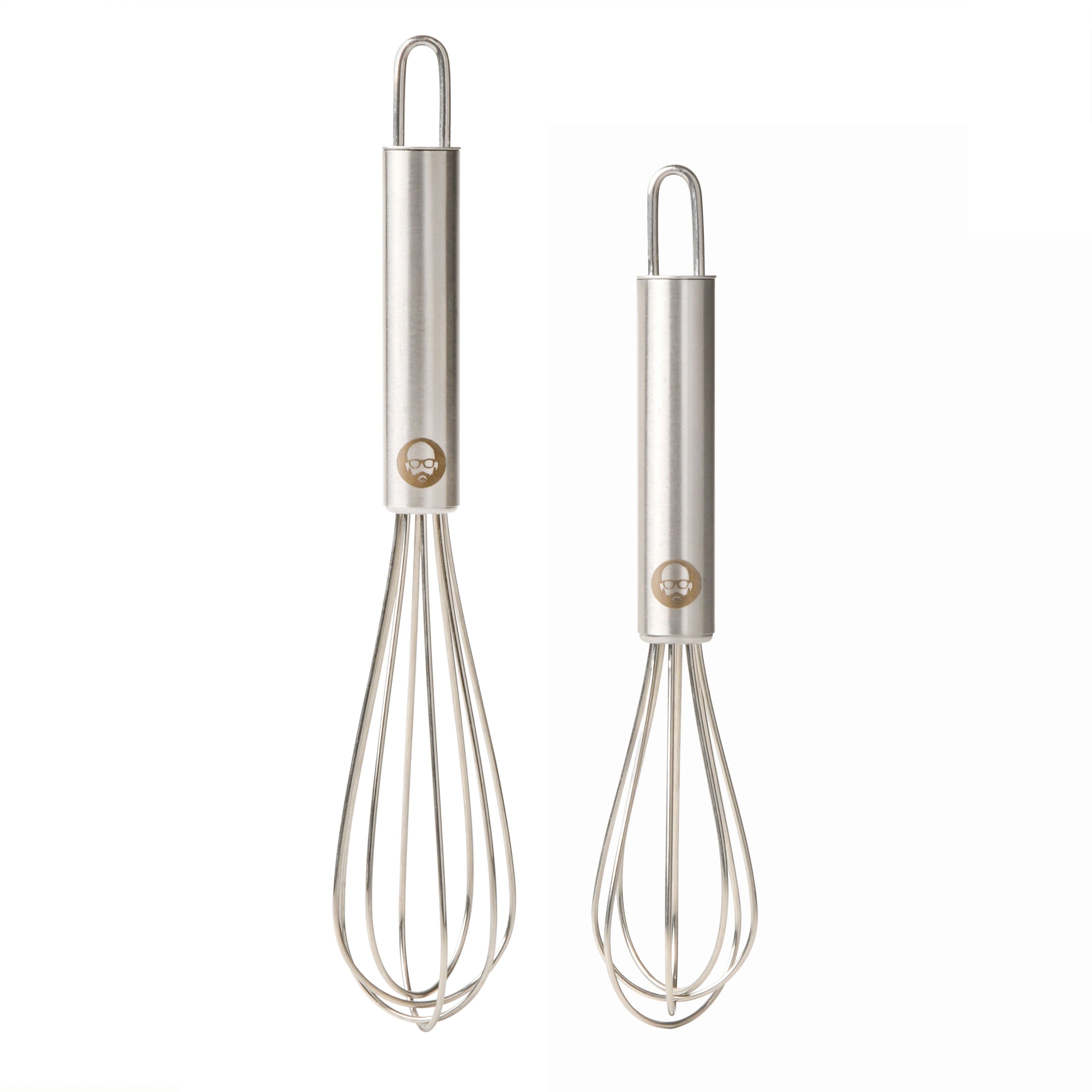 Babish 2-Piece (5” and 7”) Stainless Steel Tiny Whisk Set