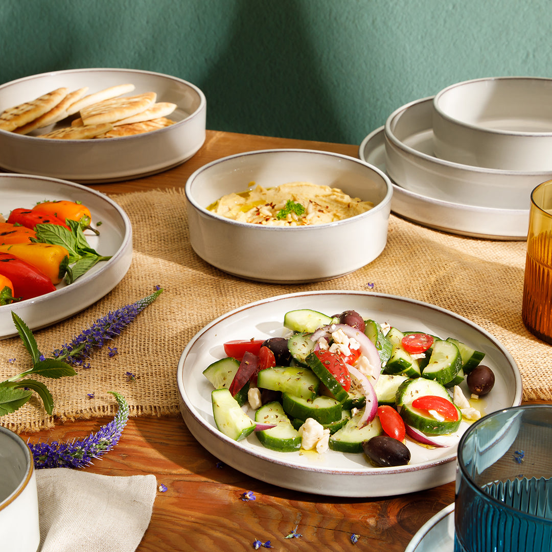 Bloomhouse Santorini Mist 16-Piece Dinnerware Set, photo 2