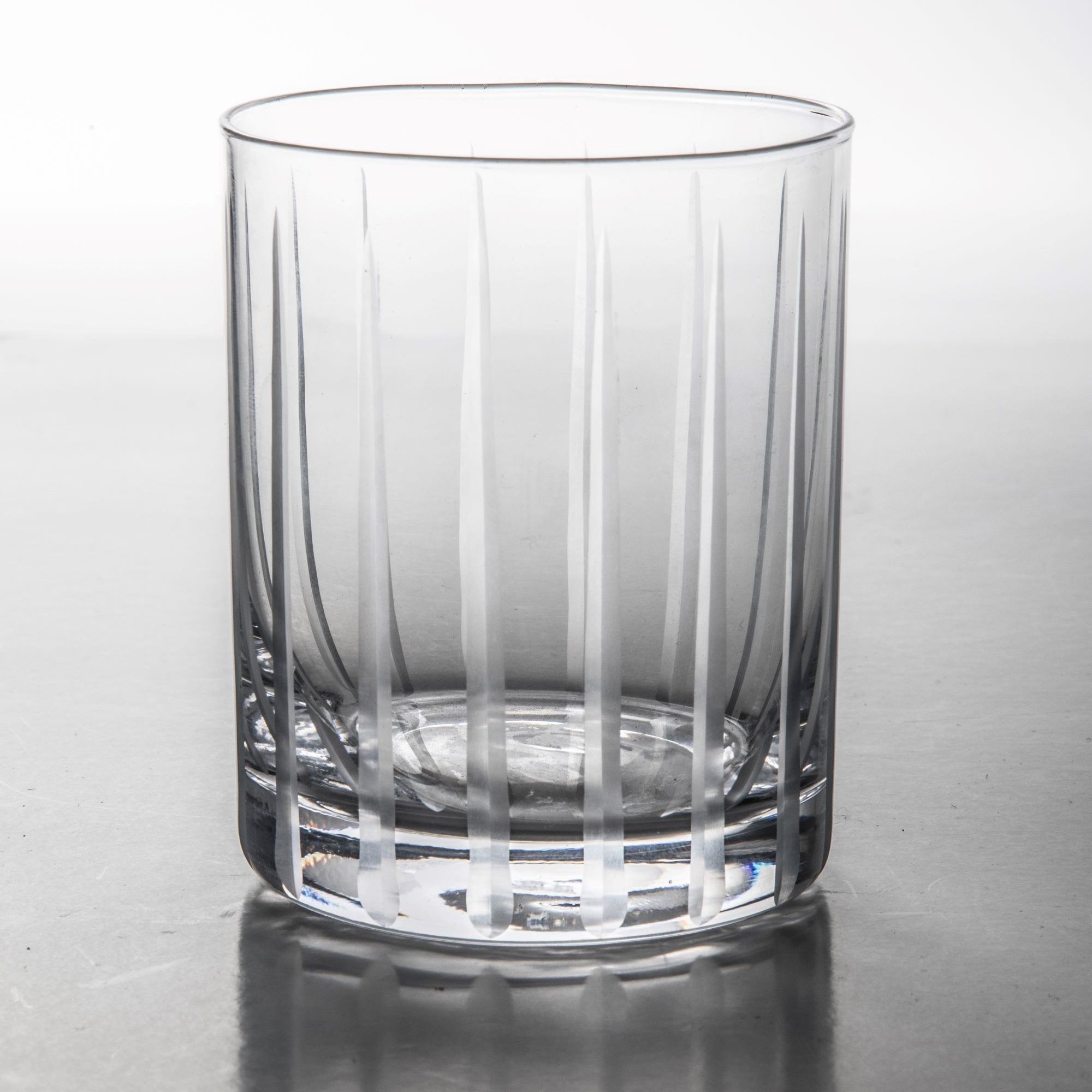 Babish 4 Piece 14 OZ DOF Old Fashioned Drinking and Whiskey Glass - Etched Handmade Clear Glass
