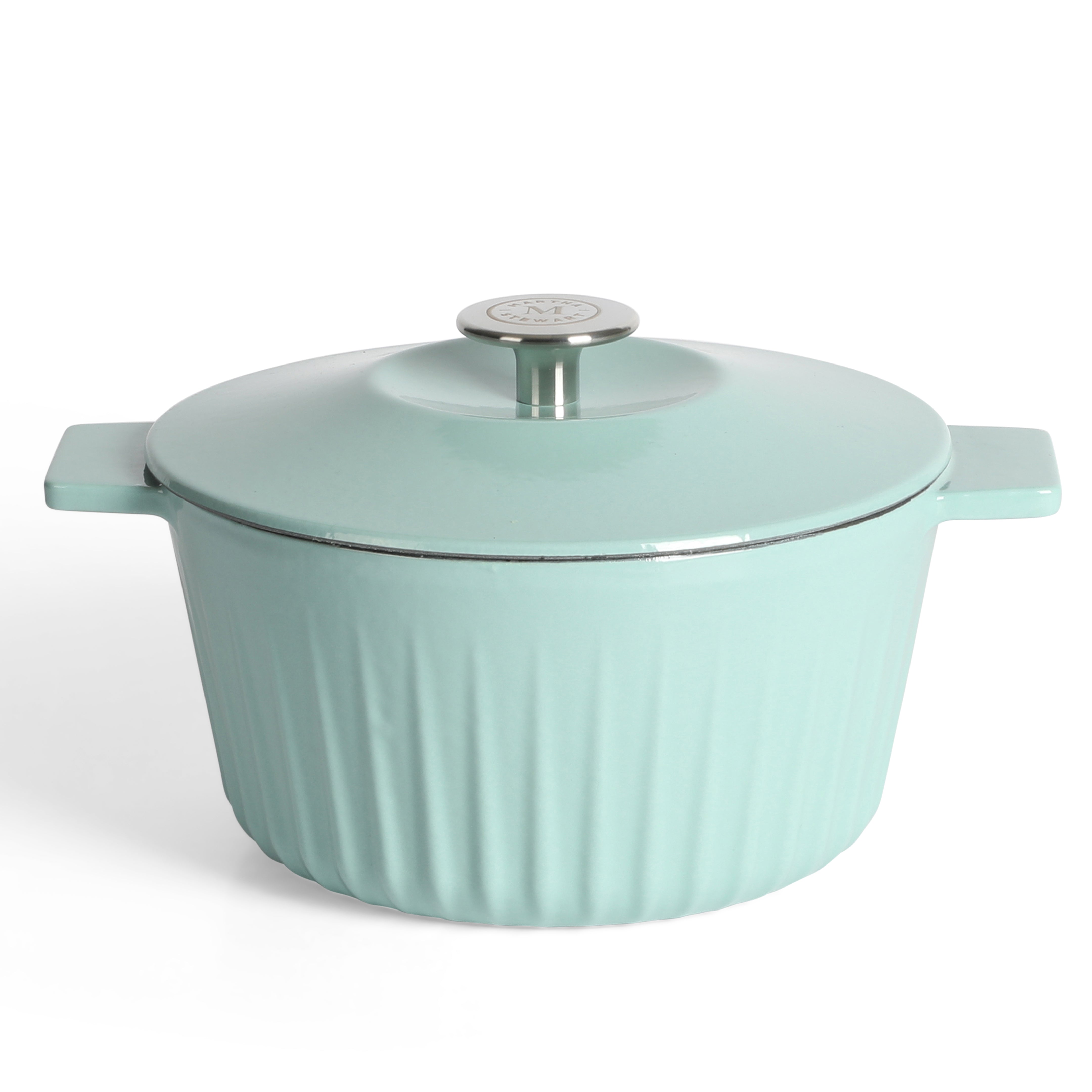 Martha Stewart Eastholm 3-Quart Enameled Cast Iron Dutch Oven