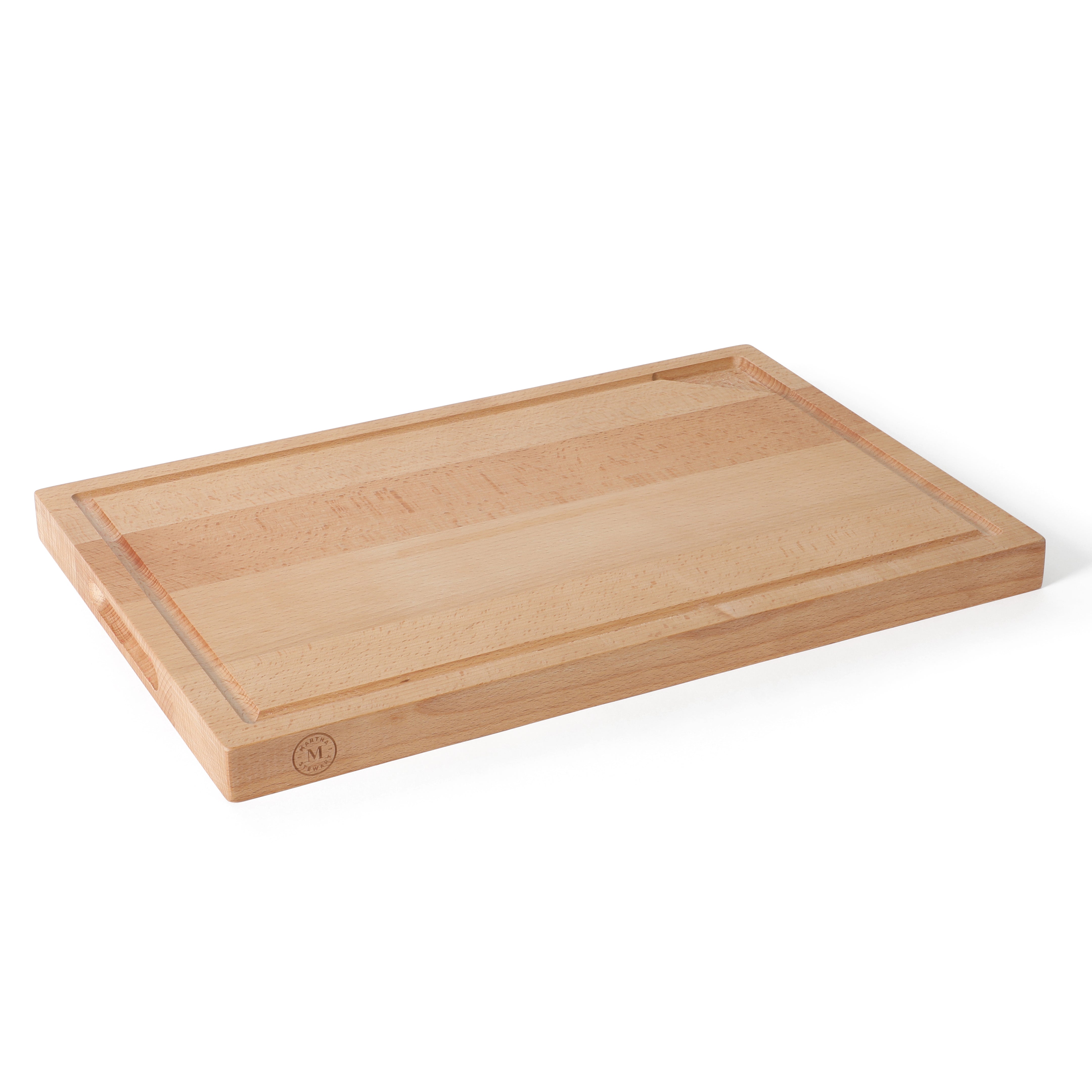 Martha Stewart Lochner Beechwood Cutting Board w/ Juice Groove