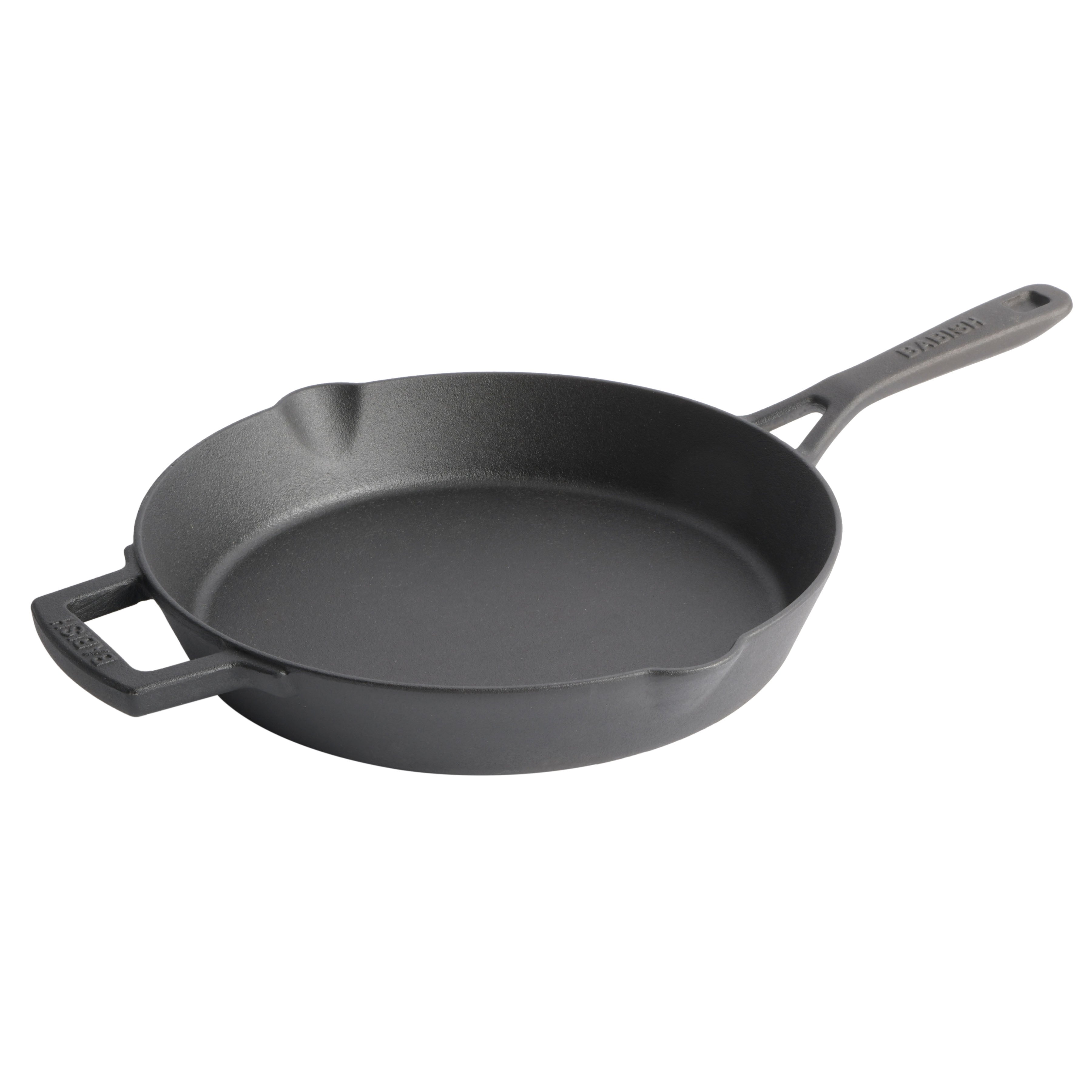12 Inch Pre-Seasoned Cast Iron Skillet - Frying Pan - Safe Grill Cookware  for In