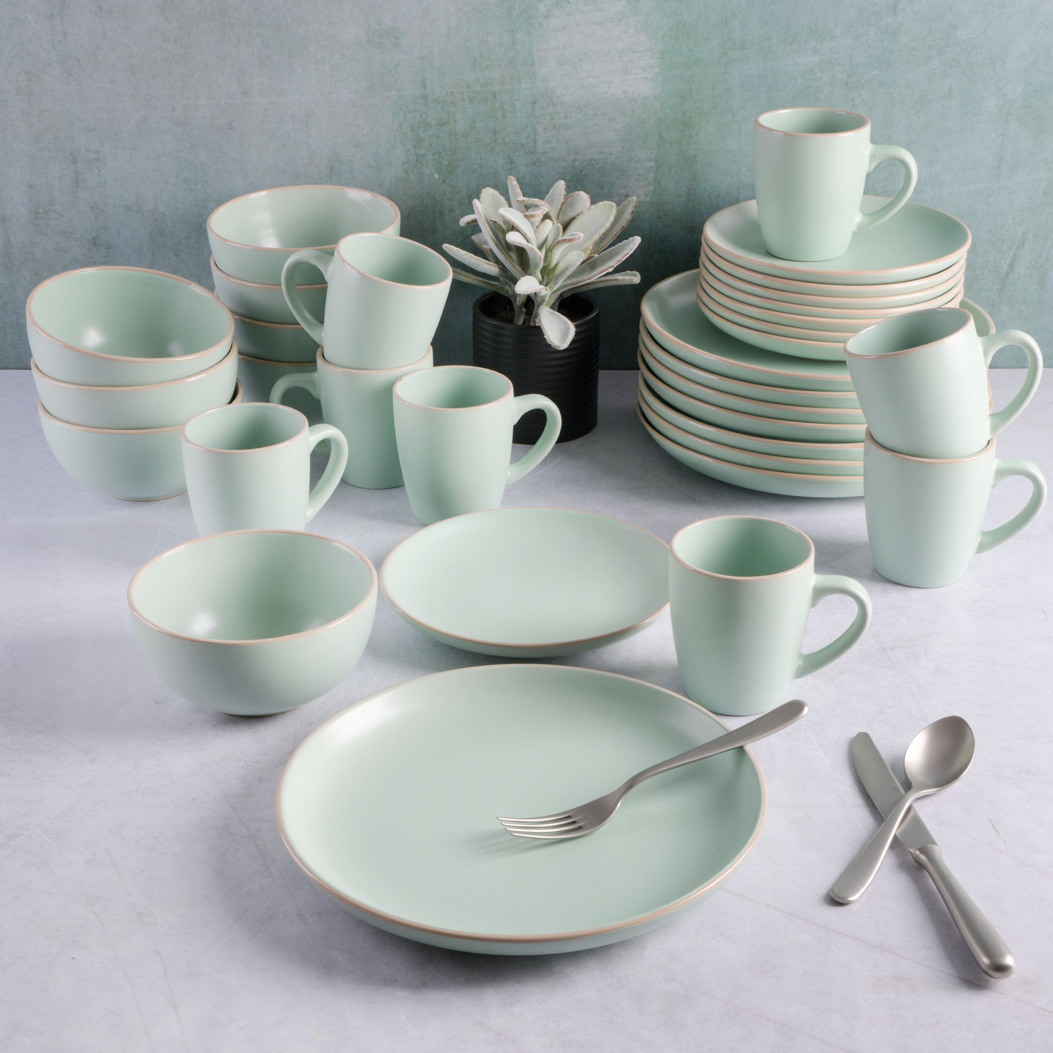 32 piece 2025 dinnerware set