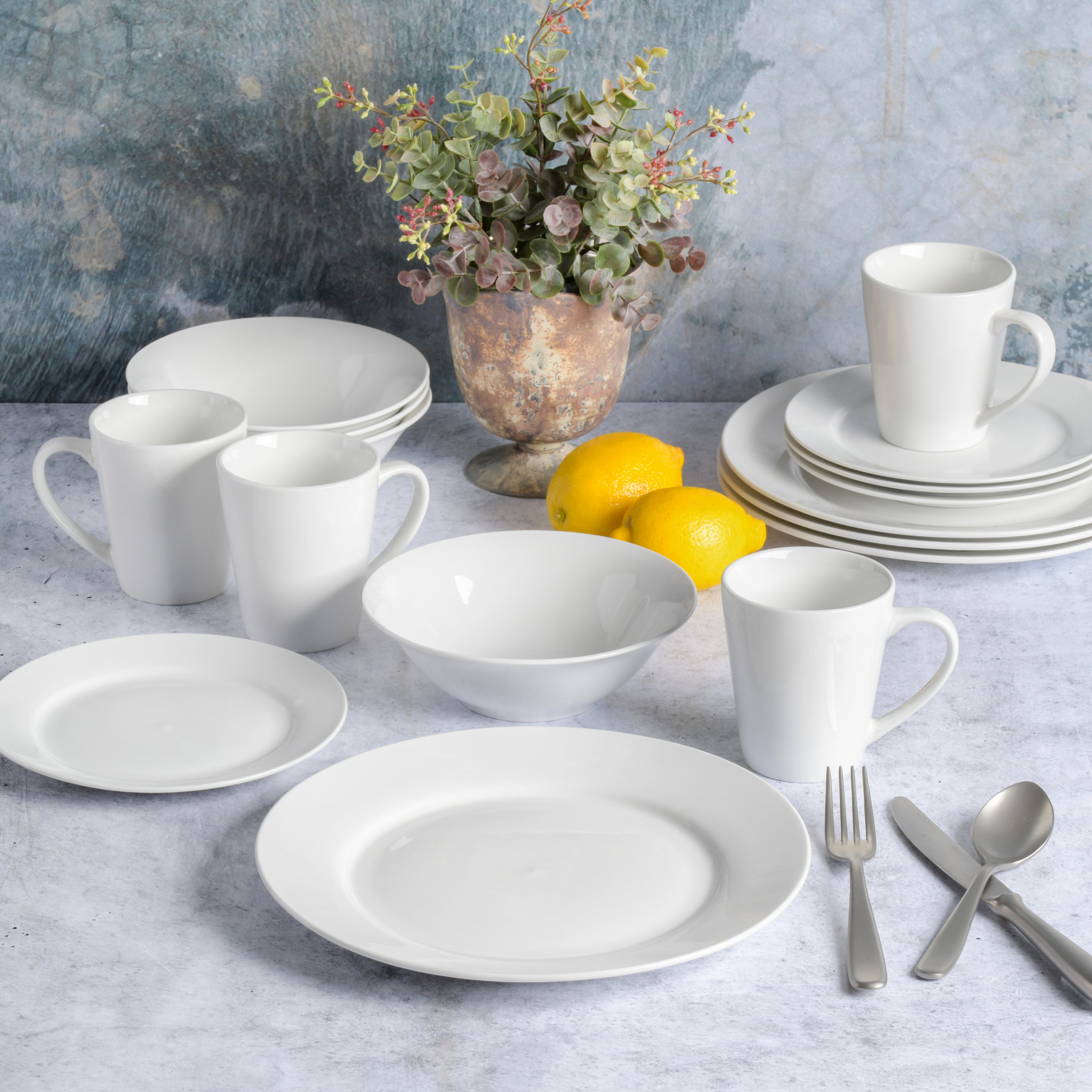 Gibson white hotsell dinnerware sets