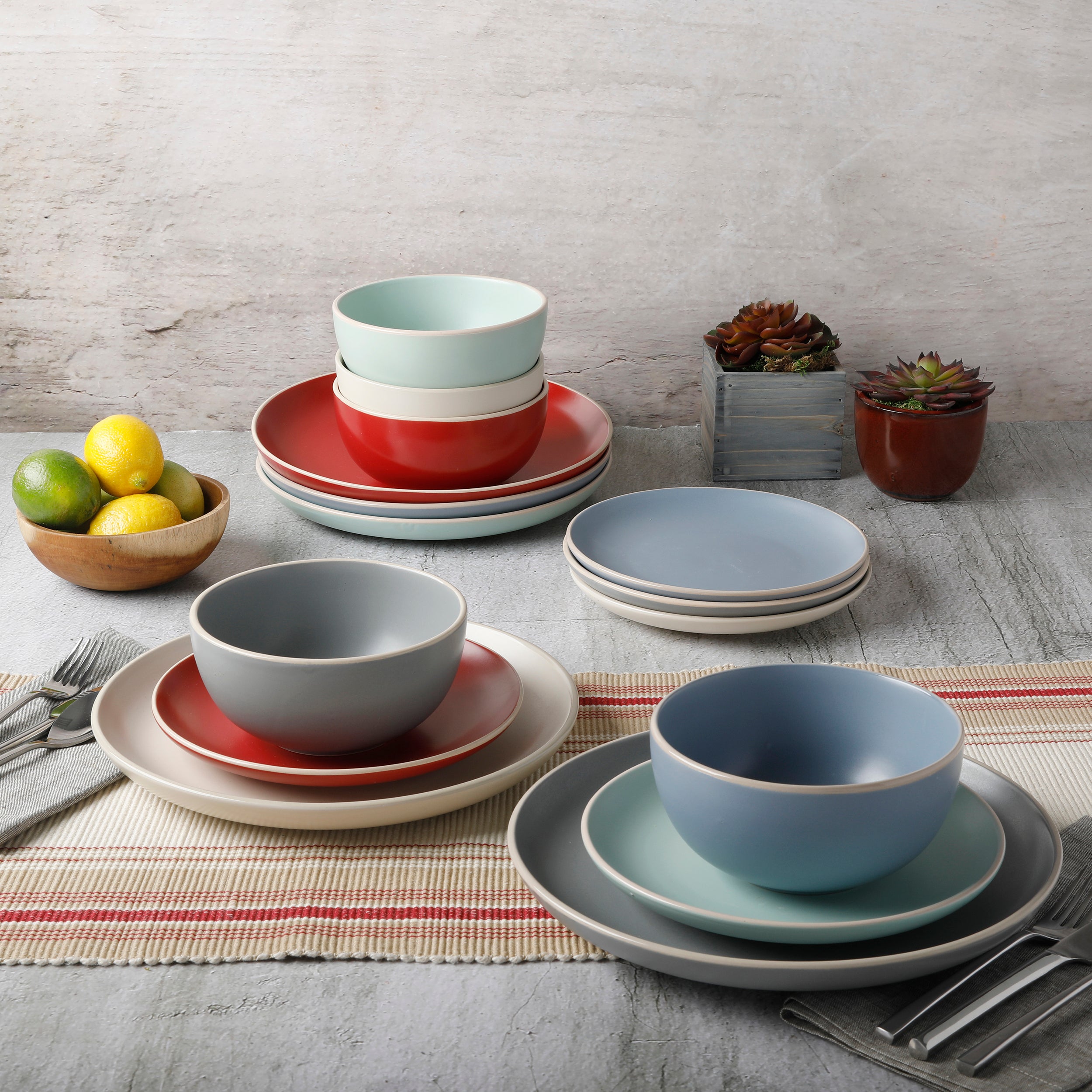 Stoneware Dinnerware Coastal Casual Dinnerware Pfaltzgraff 16