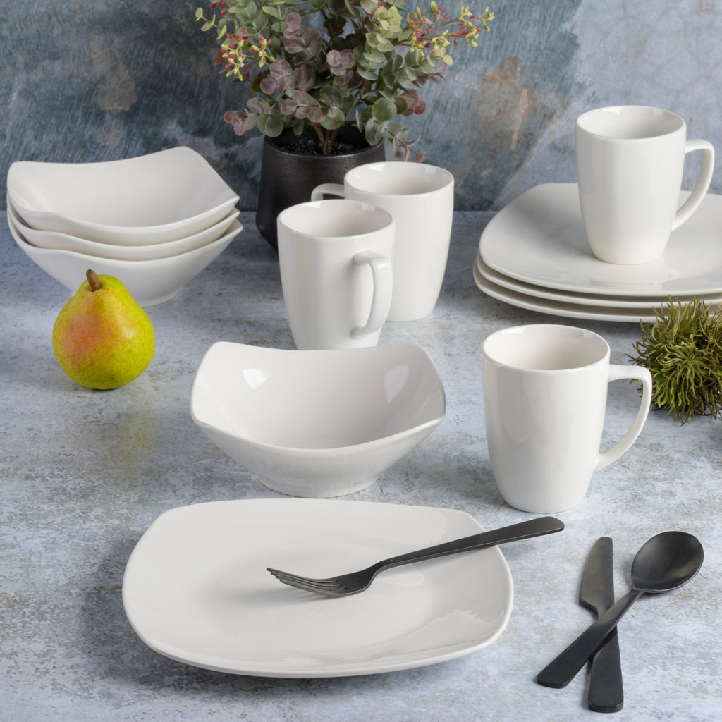 Service De Table Porcelaine Service De Table Zen Buffet Gibson Home En Porcelaine Blanche - 30 Pièces Pour 6 Personnes - Lave-vaisselle Et Micro-ondes Ensemble Vaisselle Blanc 30 Pièces Service De Table Porcelaine Service De Table Zen Buffet Gibson Home En Porcelaine Blanche - 30 Pièces Pour 6 Personnes - Lave-vaisselle Et Micro-ondes Ensemble Vaisselle Blanc 30 Pièces