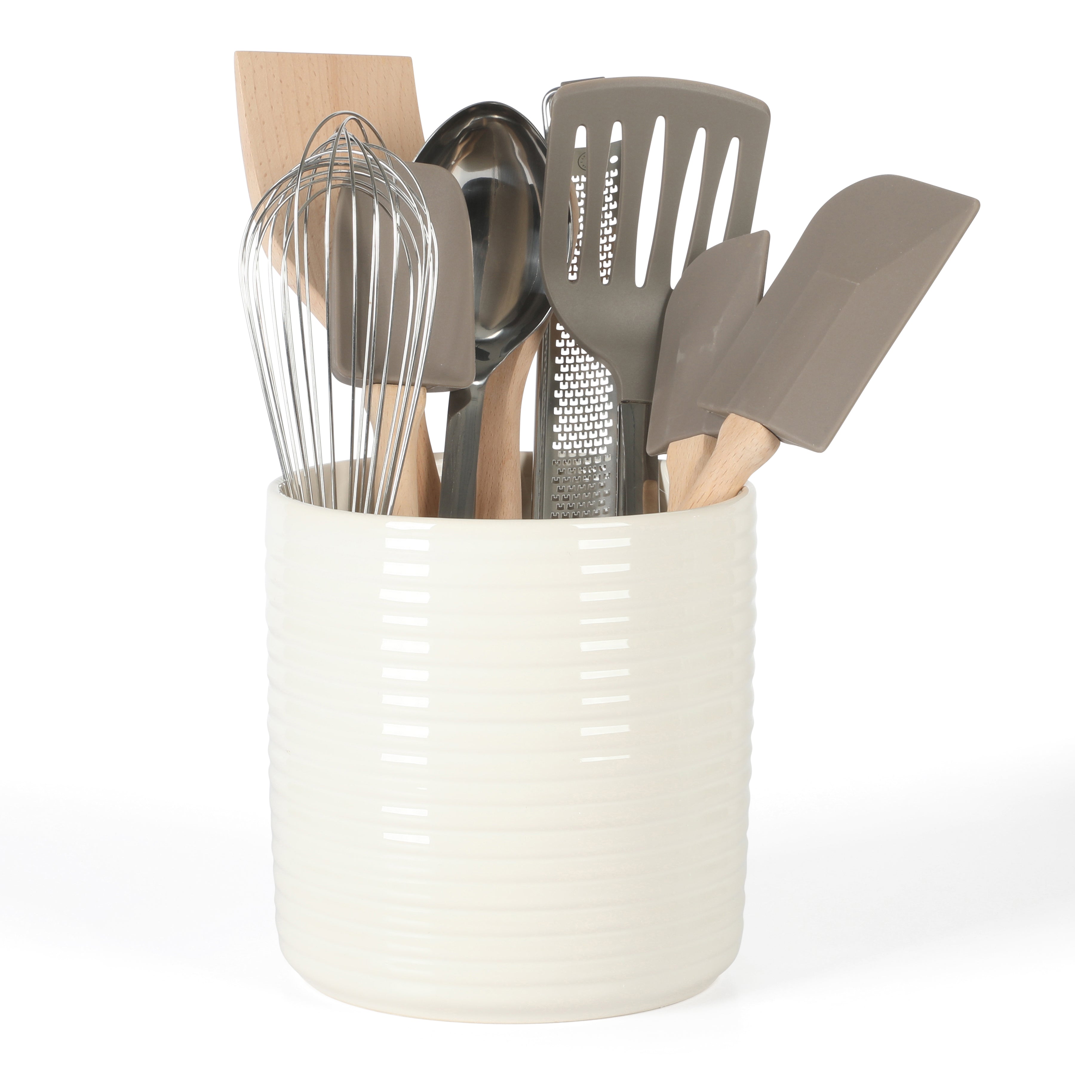 Martha Stewart 10-Piece Tools and Gadget Set w/ Ceramic Crock