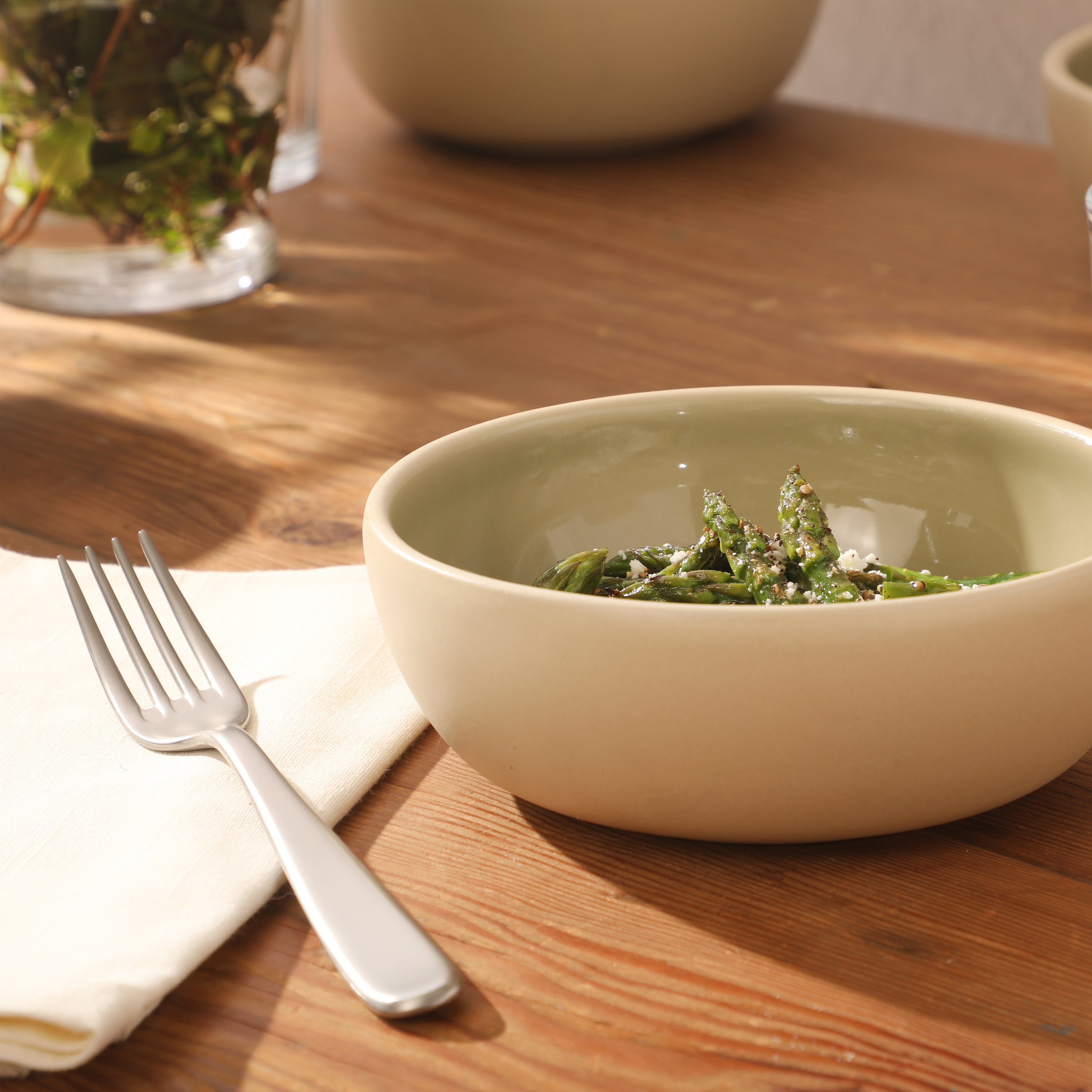 Gibson Elite - Made in Portugal -  Port Gaia 4 Piece Cereal Bowl Set, 6.2” Stoneware Bowls, Reactive Glaze Finish, Soup, Dessert & Snack Bowls, Microwave & Dishwasher Safe