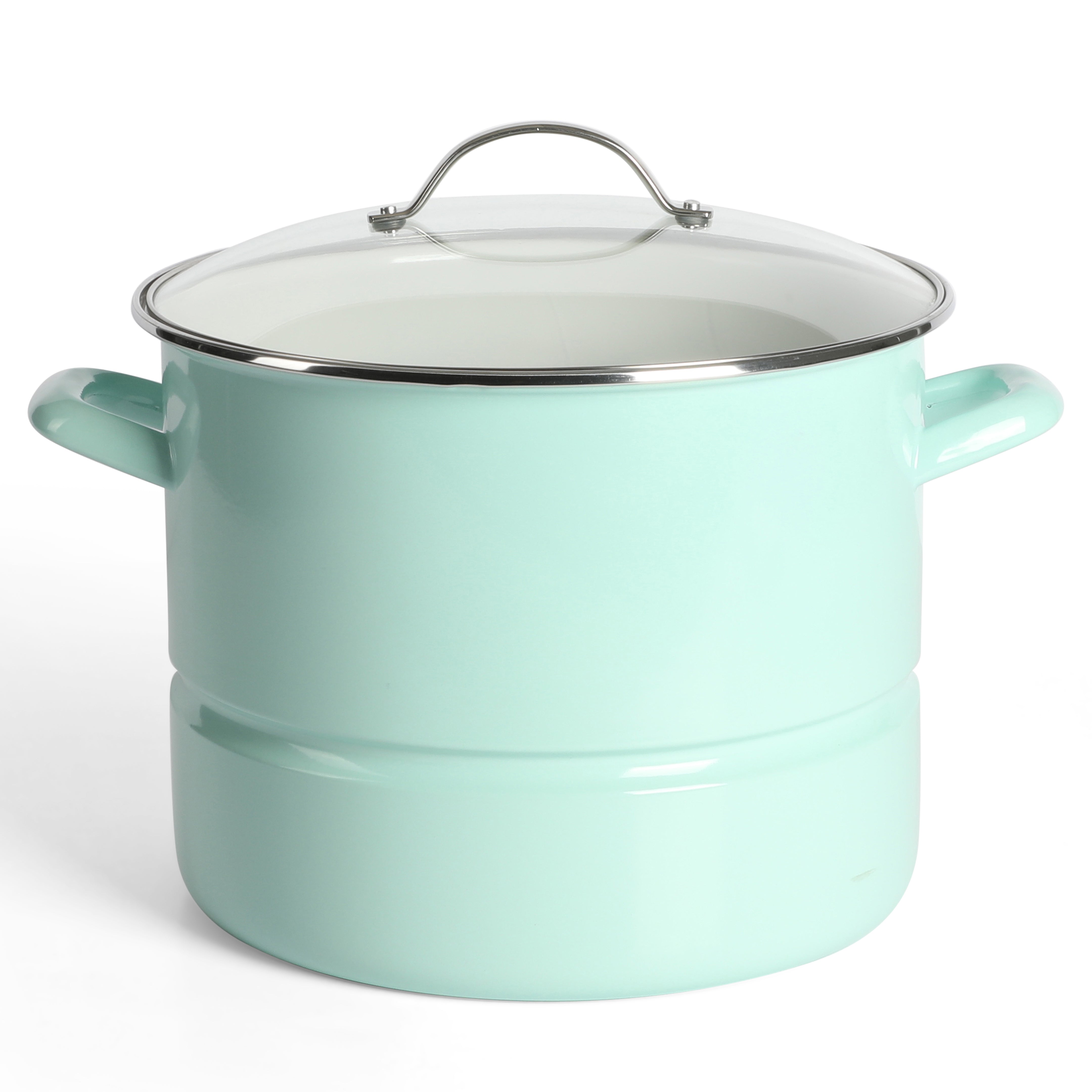 Chef Classic Enamel on Steel Cookware 16 Quart Stockpot with Cover 