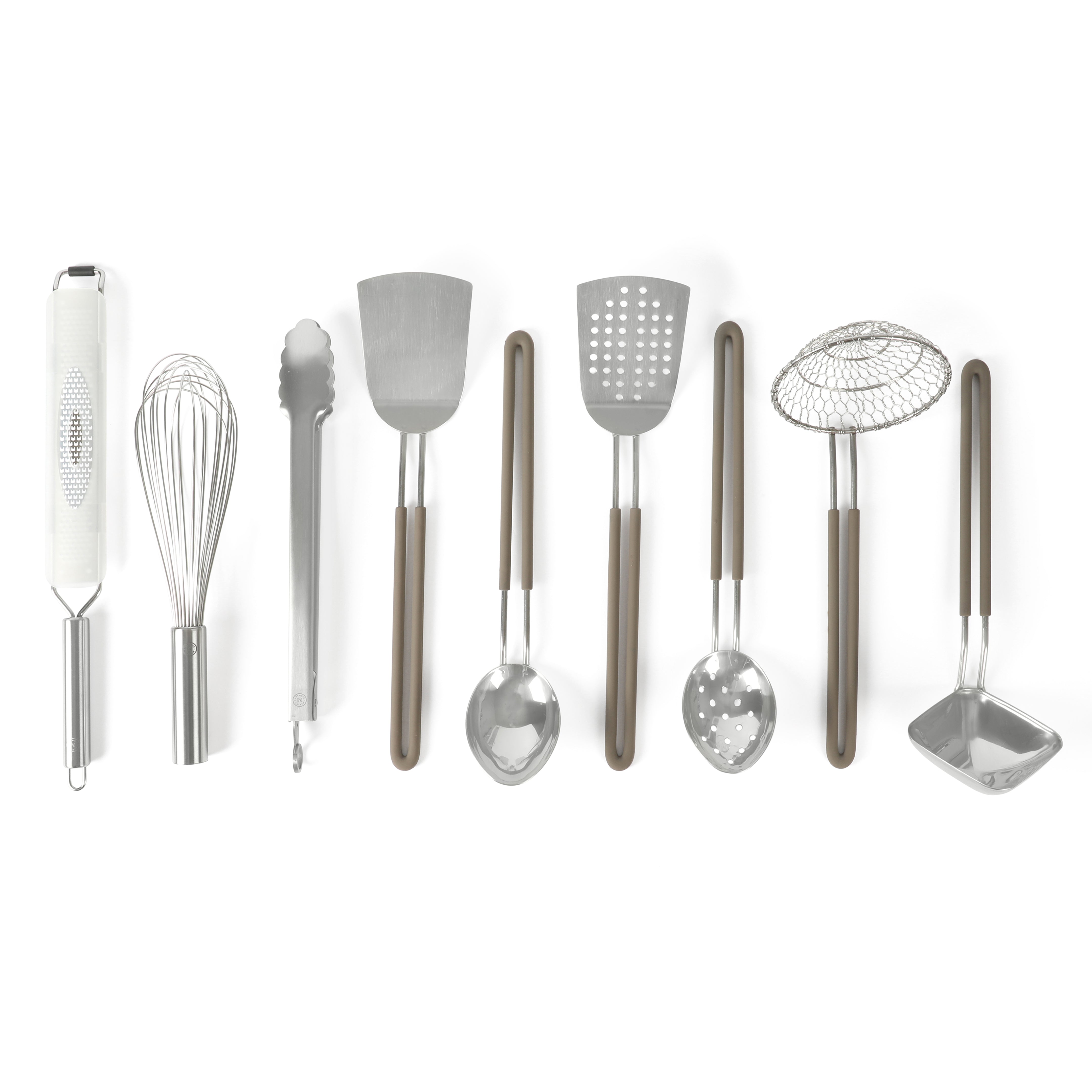 Martha Stewart 9 Piece Stainless Steel Prep Serve Kitchen Gadgets An   130624.09RMST9pcGadgetToolsSetPA104069001 