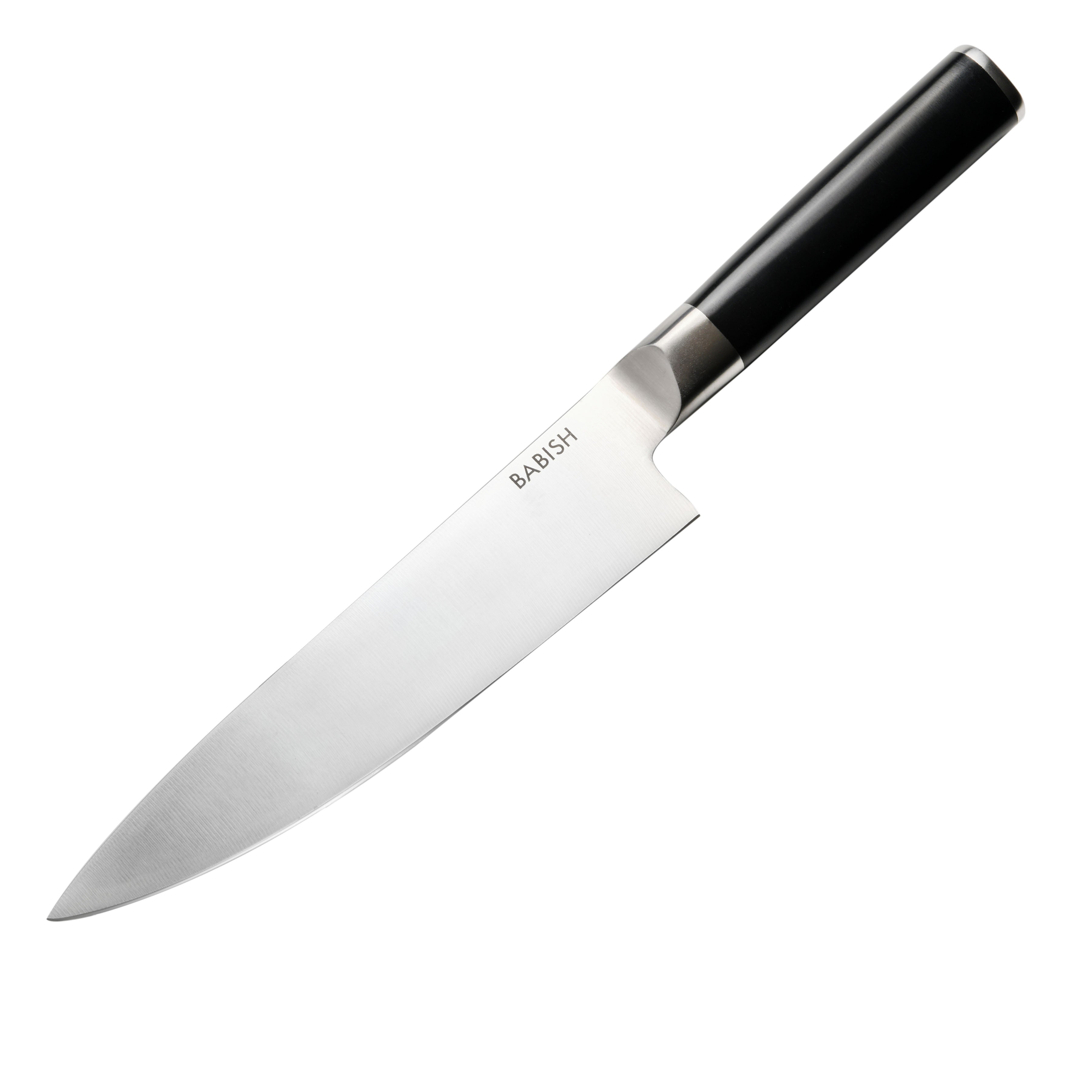 Babish High-Carbon 1.4116 German Steel Cutlery, 8 Chef Knife, &  High-Carbon 1.4116 German Steel Cutlery, Bread Knife