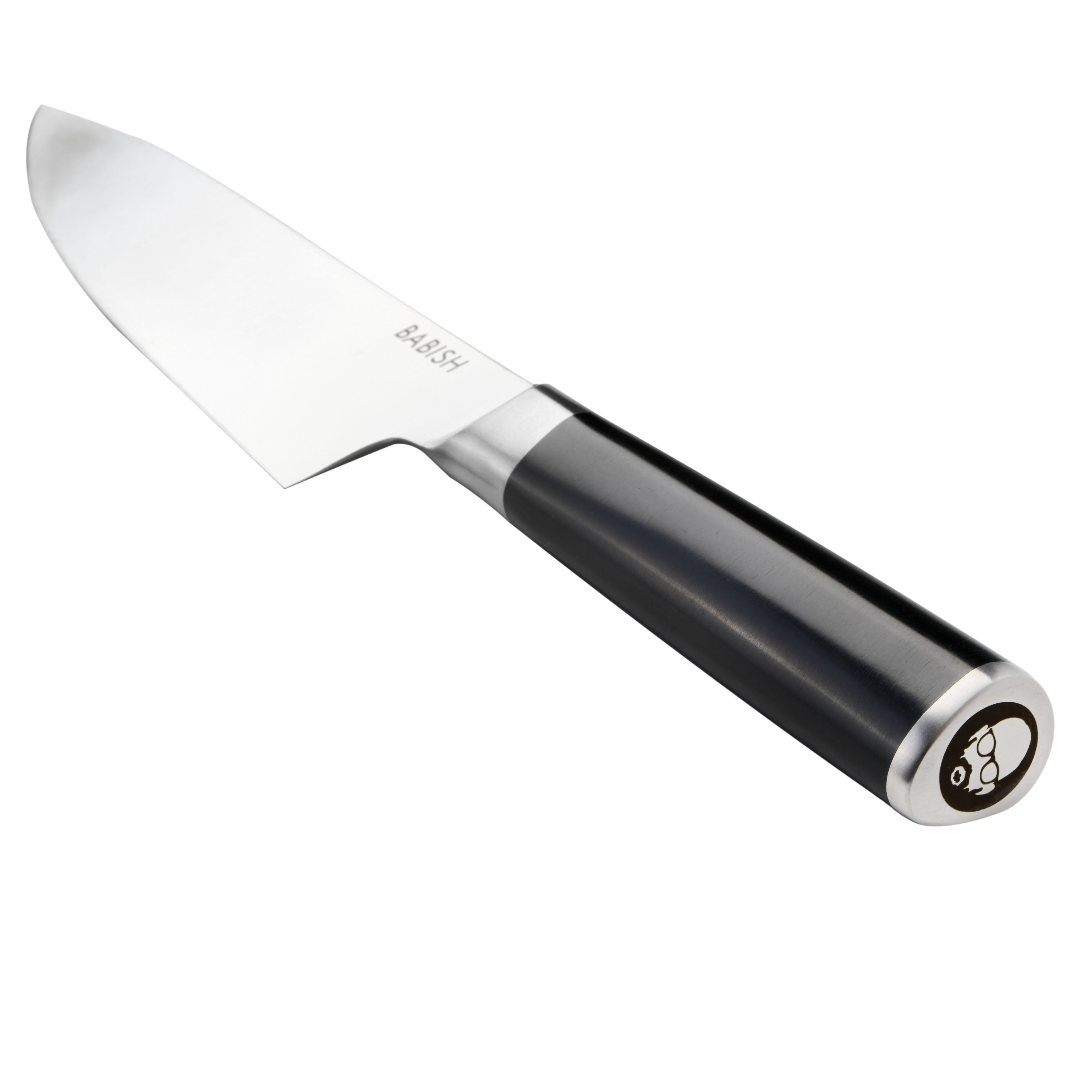 Babish Chef Knife, Stainless Steel, ABS Handle, 8 Inches