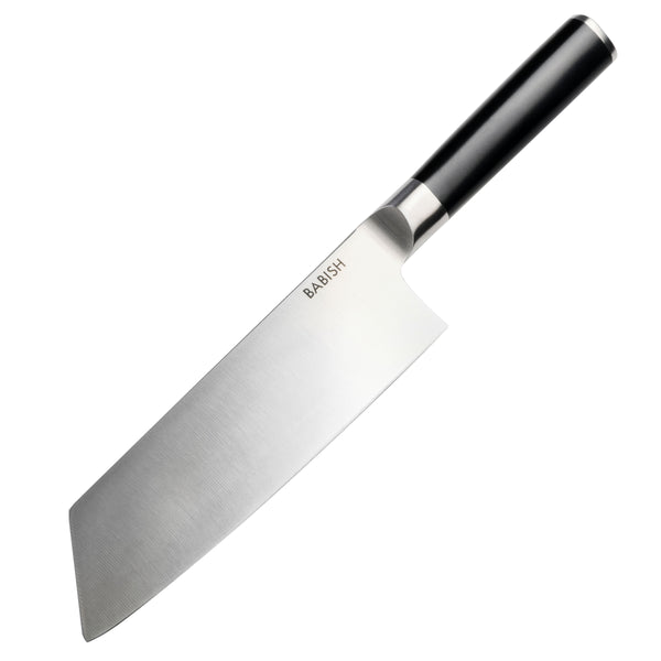 Babish High-Carbon 1.4116 German Steel Cutlery, 7.5 Clef (Cleaver + Chef)  Knife