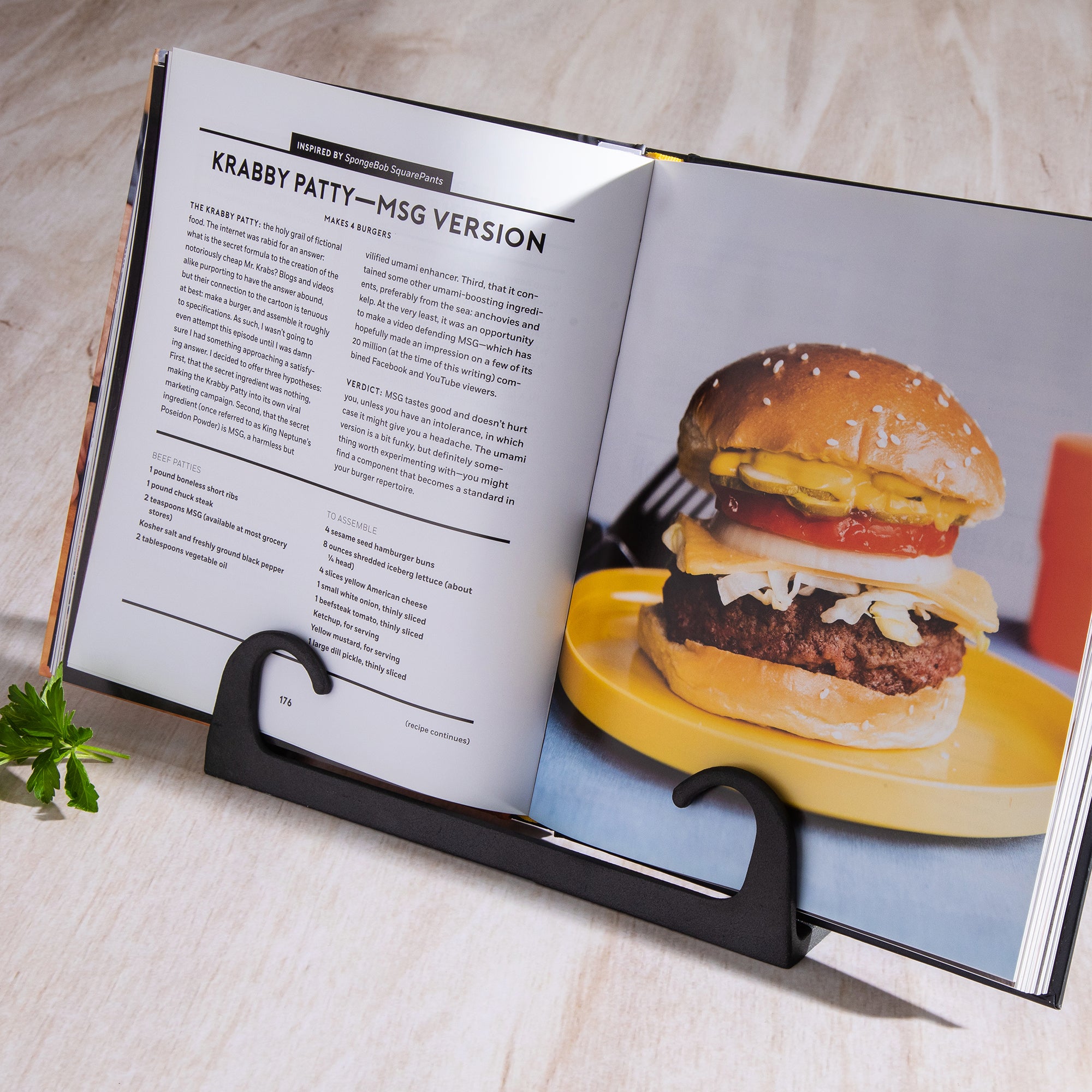 Babish Cast Iron Cookbook Holder