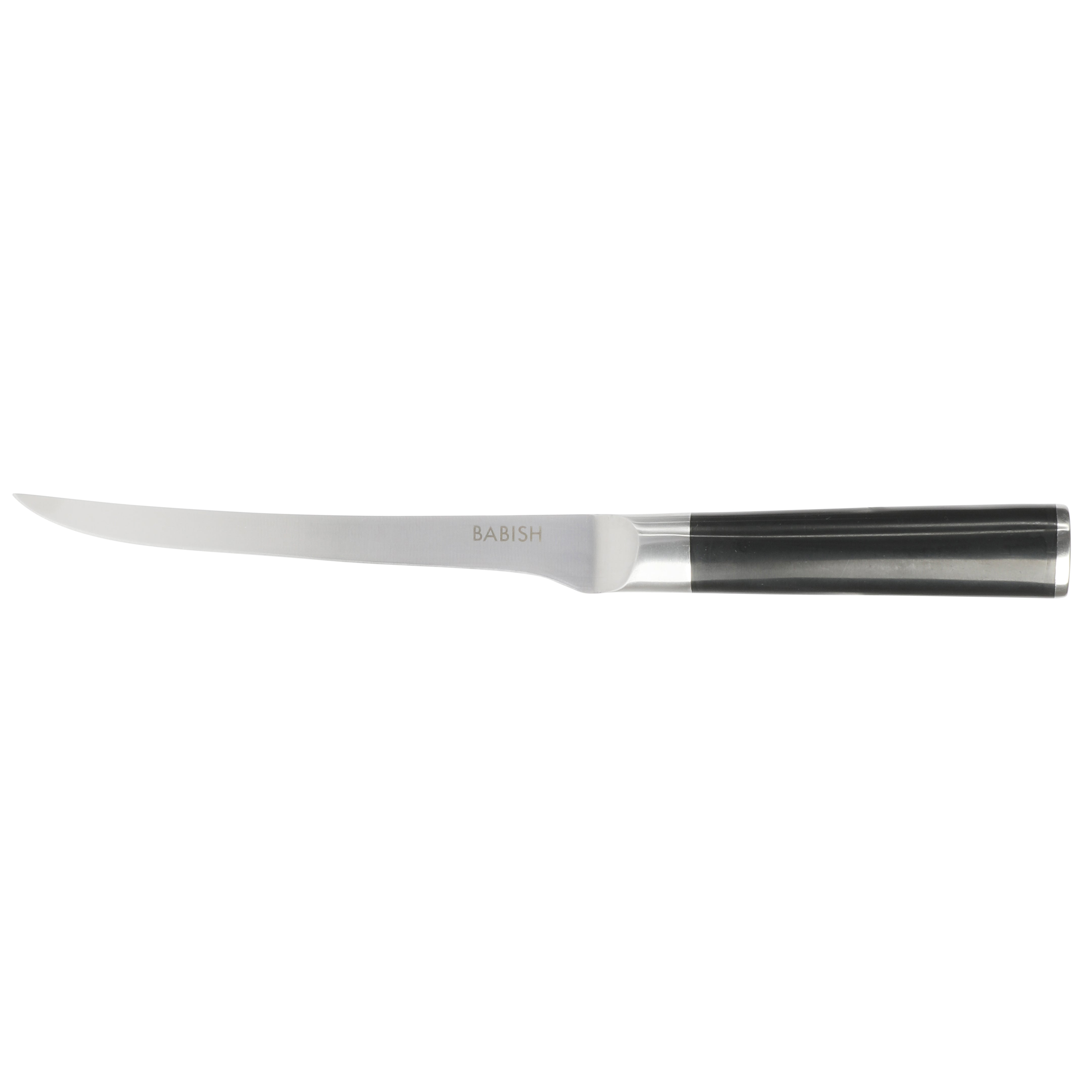  Babish High-Carbon 1.4116 German Steel Cutlery, 8 Chef Knife,  & High-Carbon 1.4116 German Steel Cutlery, 6.5 Santoku Knife: Home &  Kitchen