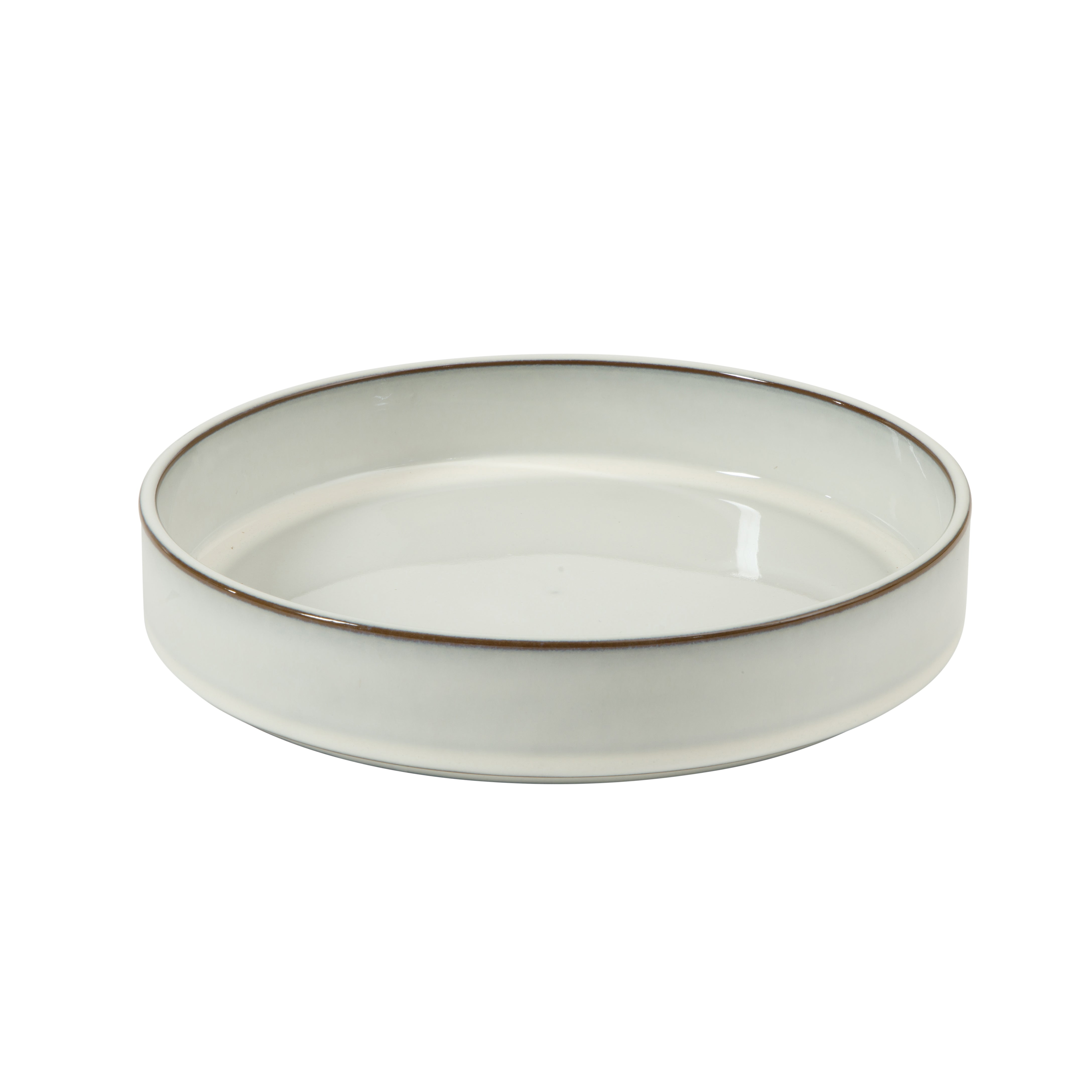 Bloomhouse - Two Time Oprah's Favorite Things WInner - Santorini Mist 4-Piece 8.6-Inch Terracotta Pasta Bowl Set – Reactive Glaze Round Shallow Walled Dinner & Serving Bowls