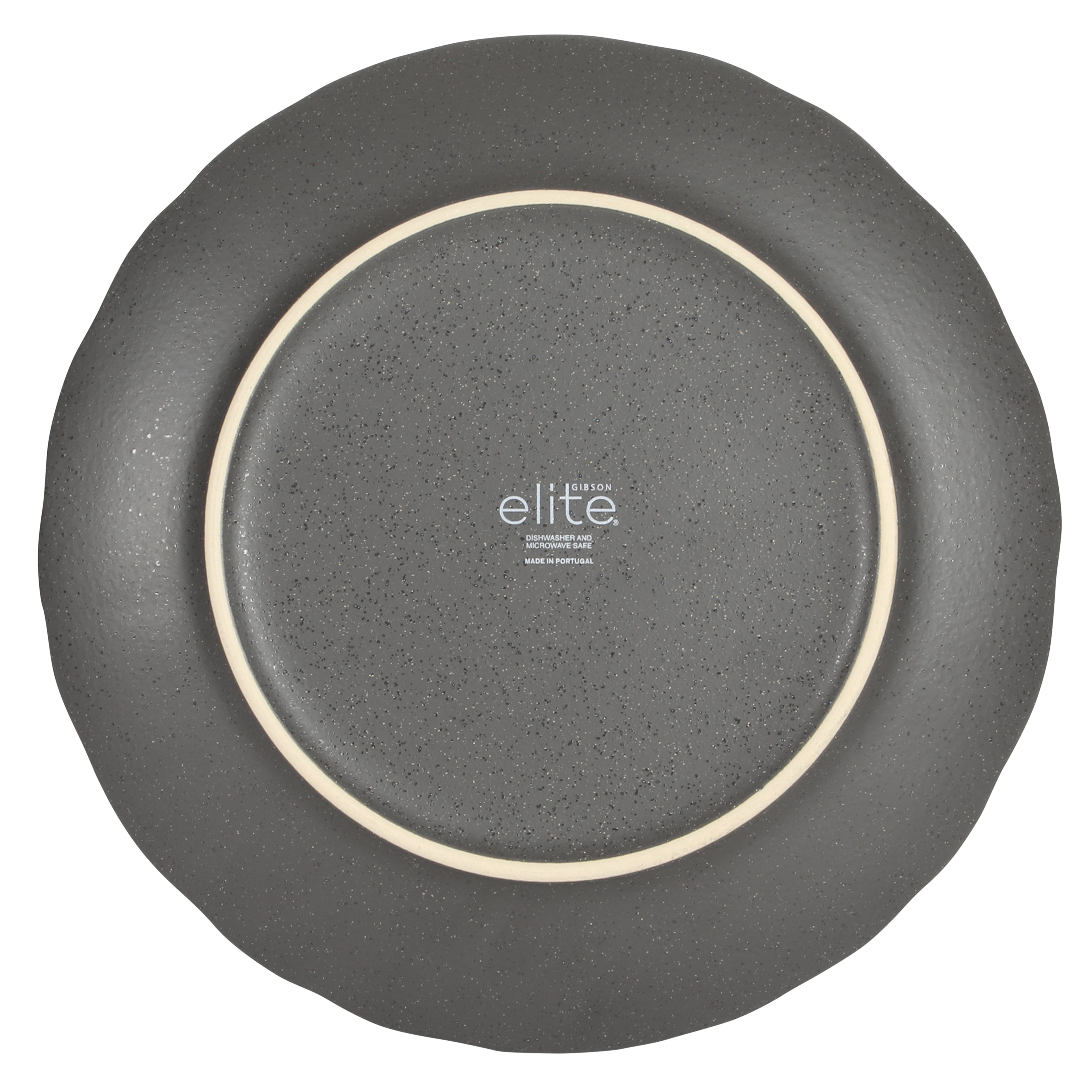 Gibson Elite Vista Rossio - Made In Portugal - 12 Piece Dinnerware Set for 4,  Ceramic Plates and Bowls Sets, Stoneware Dinner Plates and Bowls