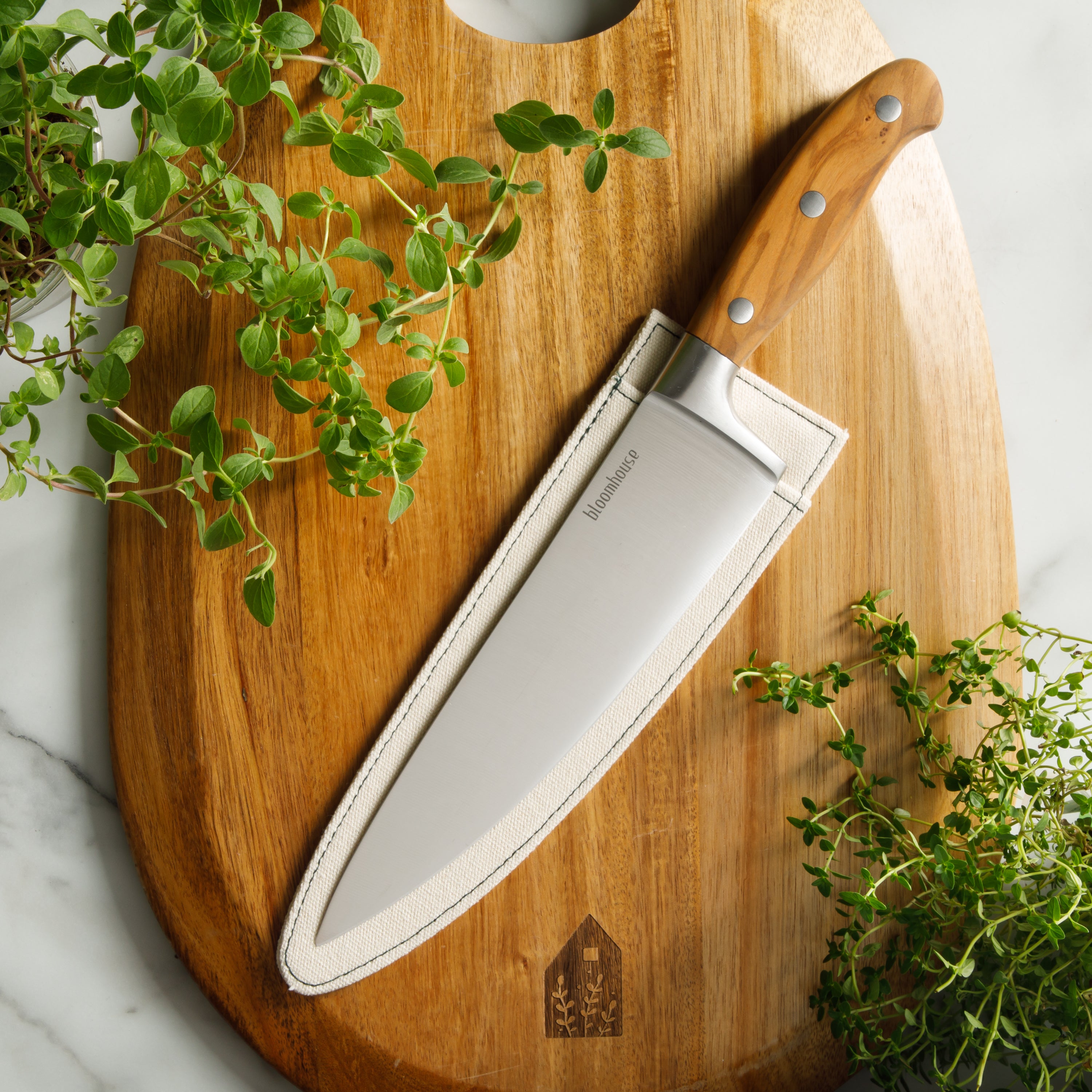 Babish High-Carbon 1.4116 German Steel Cutlery Knives, 8 Chef