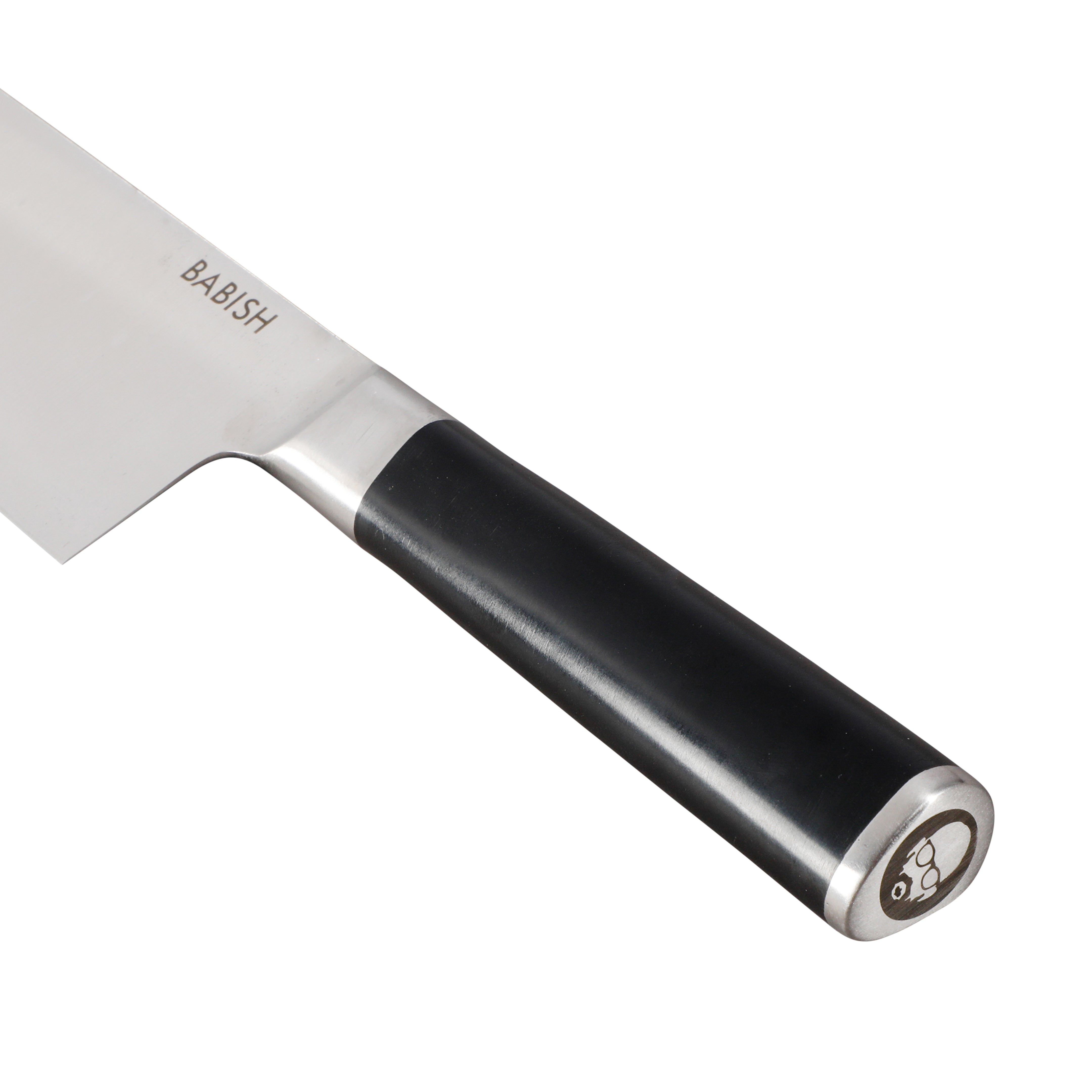 UberSchnitt Carbon Steel 10 Inch Knife Honing Rod + Knife Guard Complete  Kit 