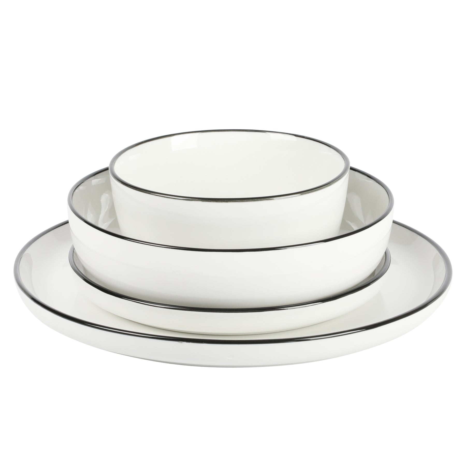 Gibson Home Oslo 16Piece Porcelain Dinnerware Set