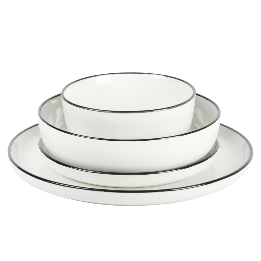 Gibson Home Oslo 16Piece Porcelain Dinnerware Set