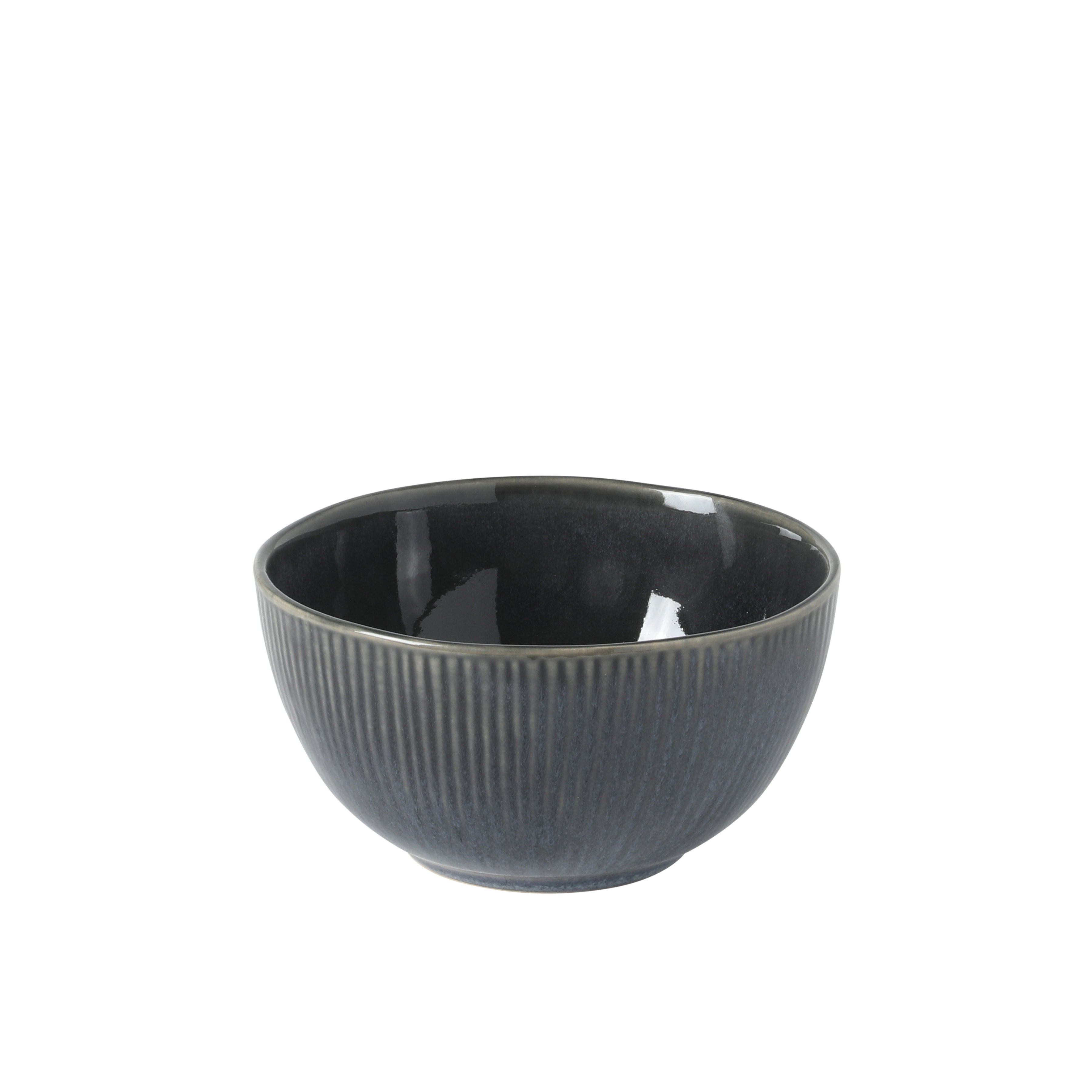 Gibson Elite Sandy Pines 4 Piece Nesting Bowl Set, 4”, 5.5”, 7” & 9” Round Stoneware Bowls, Reactive Glaze Finish, Mixing, Prep & Serving Bowls, Microwave & Dishwasher Safe