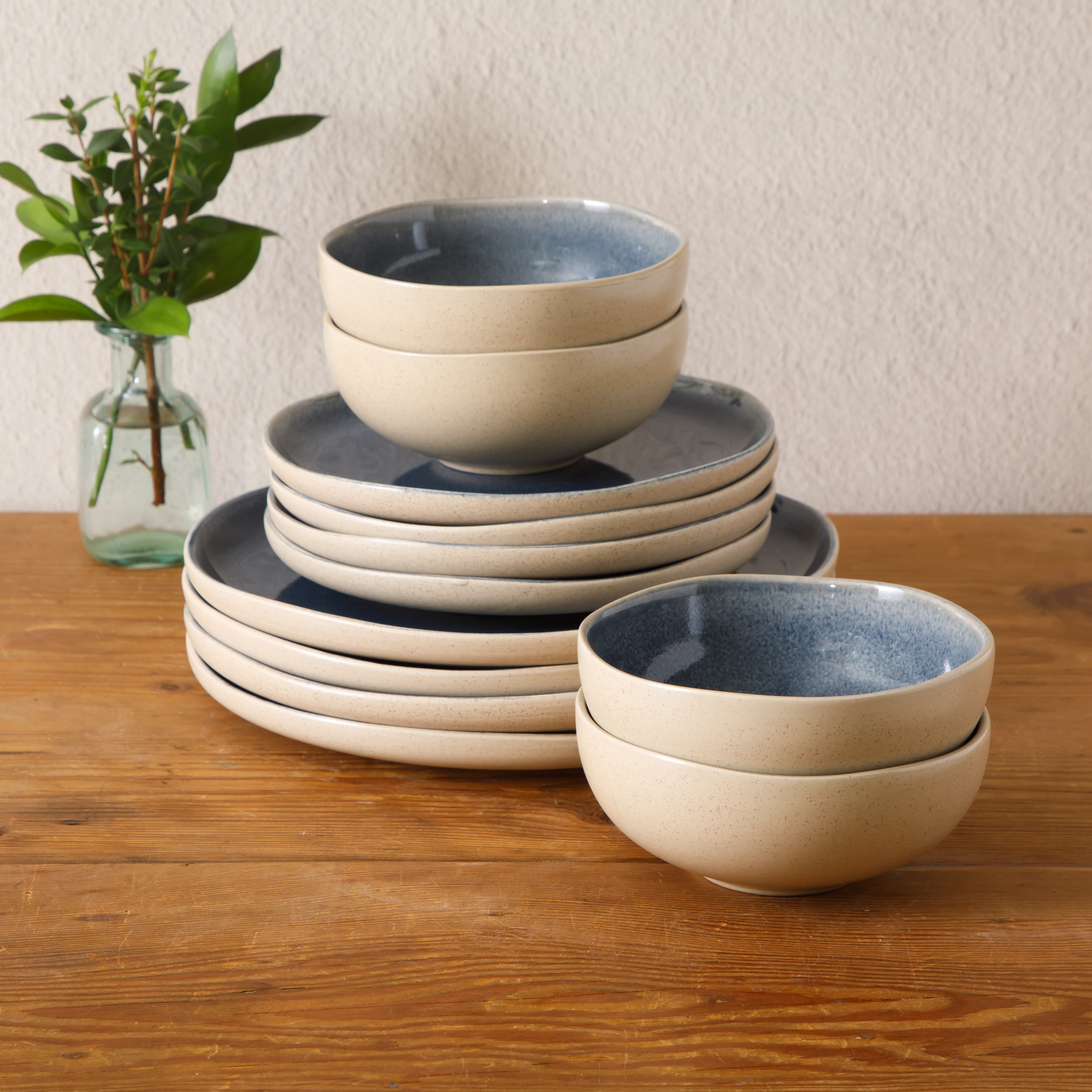 Gibson Elite Manila Bay 12-Piece Dinnerware Set