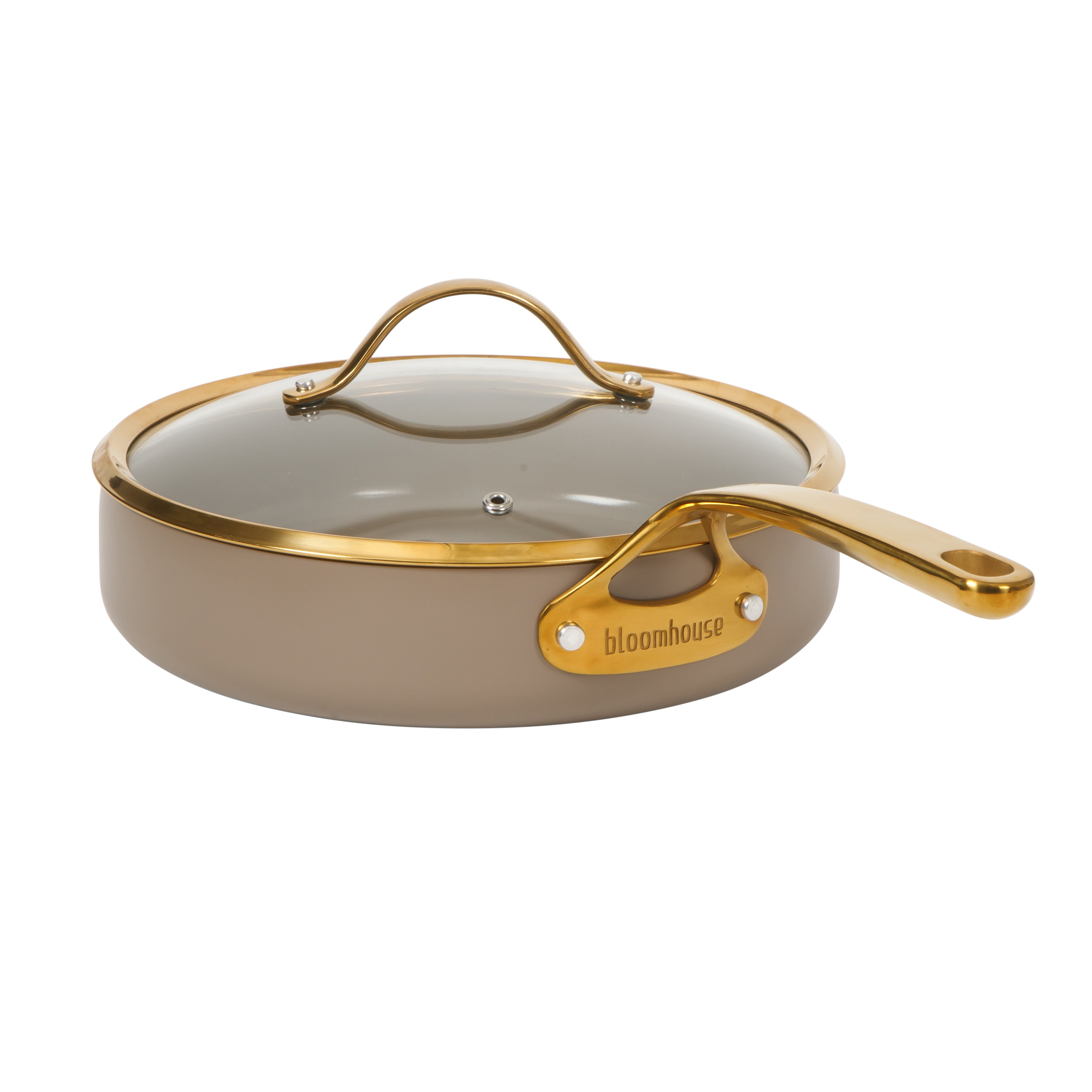 Bloomhouse 10 Inch Heavy Duty Aluminum Premium PFA Free Ceramic Nonsti