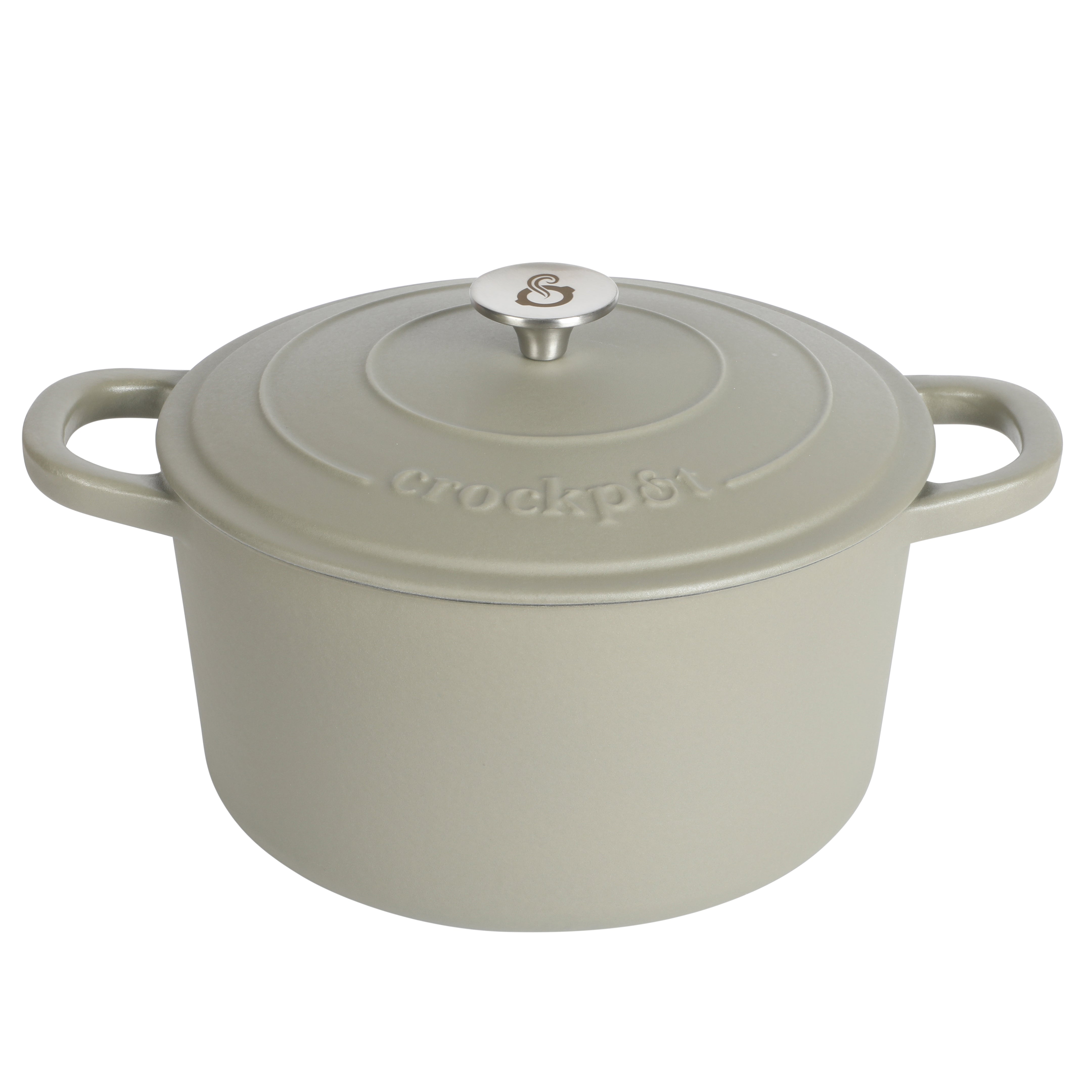Crock-Pot Artisan Round Enameled Cast Iron Dutch Oven