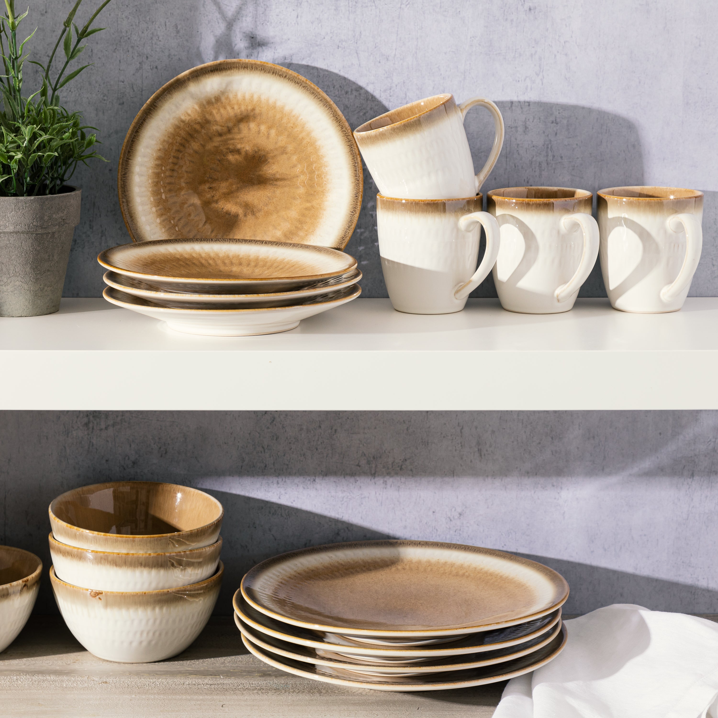 Gibson elite 16 shop piece dinnerware set