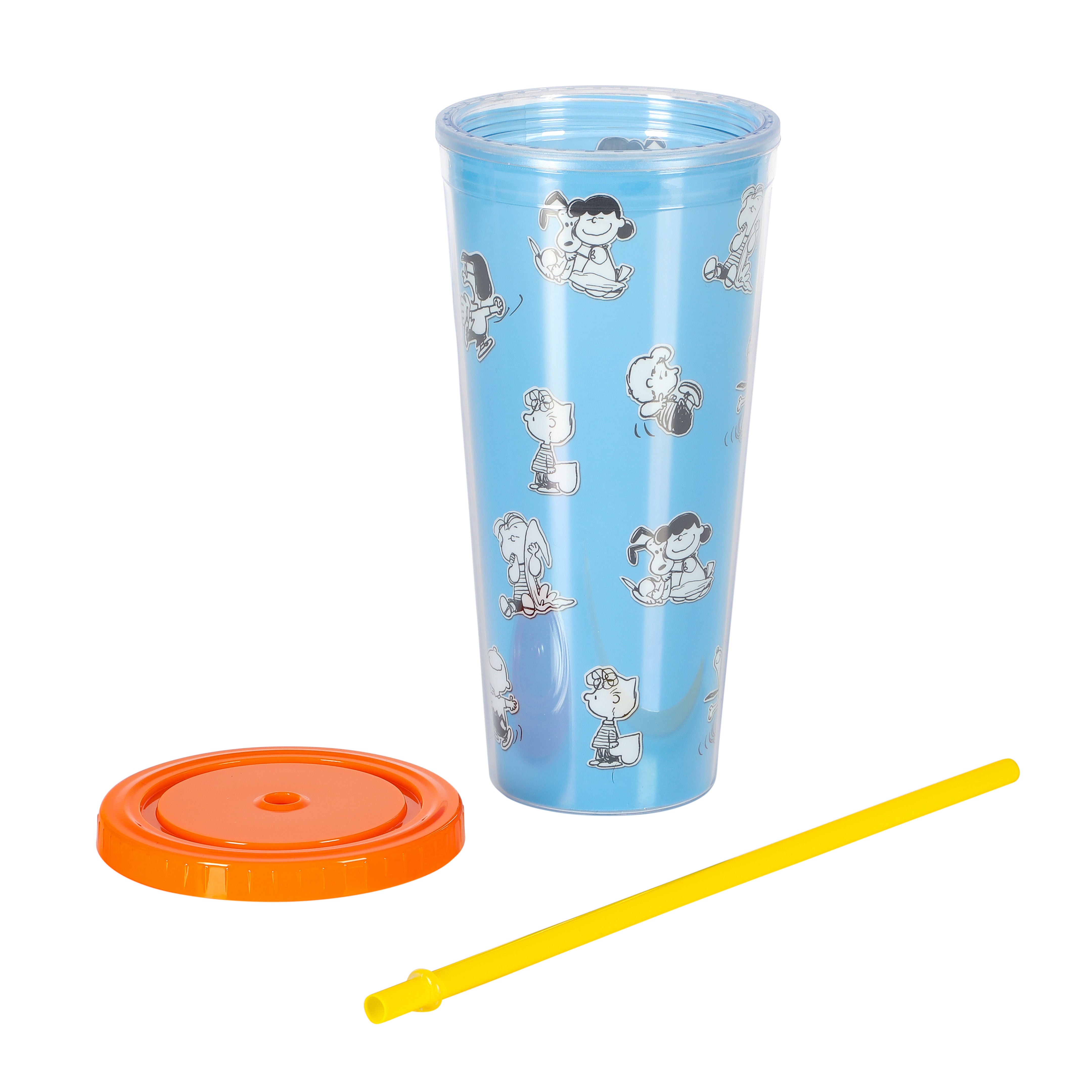  Cupture Acrylic Mason Jar Tumbler Mugs with Lids & Straws - 20  oz, 6 Pack (Warm Blossom) : Home & Kitchen