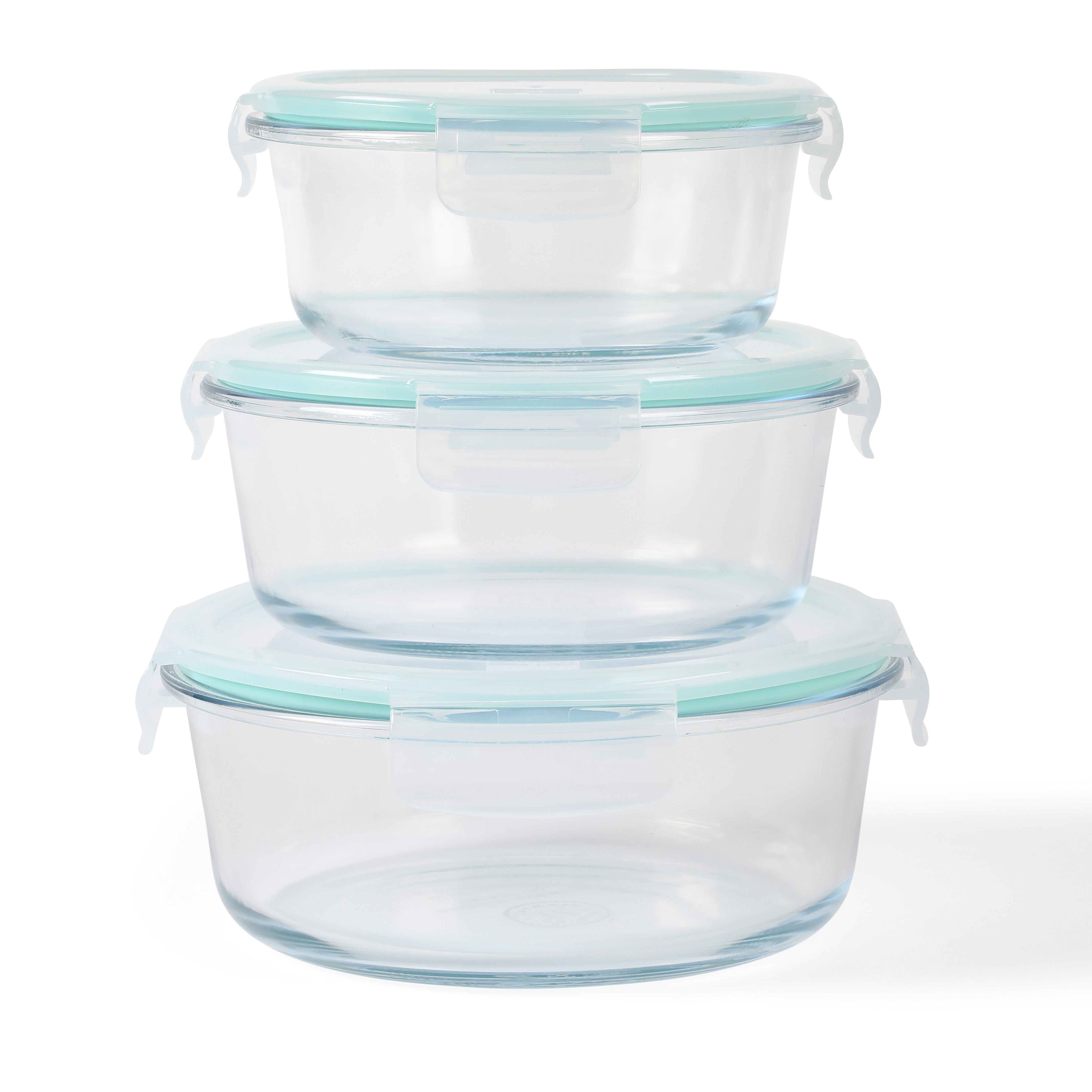 Borosilicate Glass Round Food Storage  Food storage, Food containers  design, Borosilicate glass