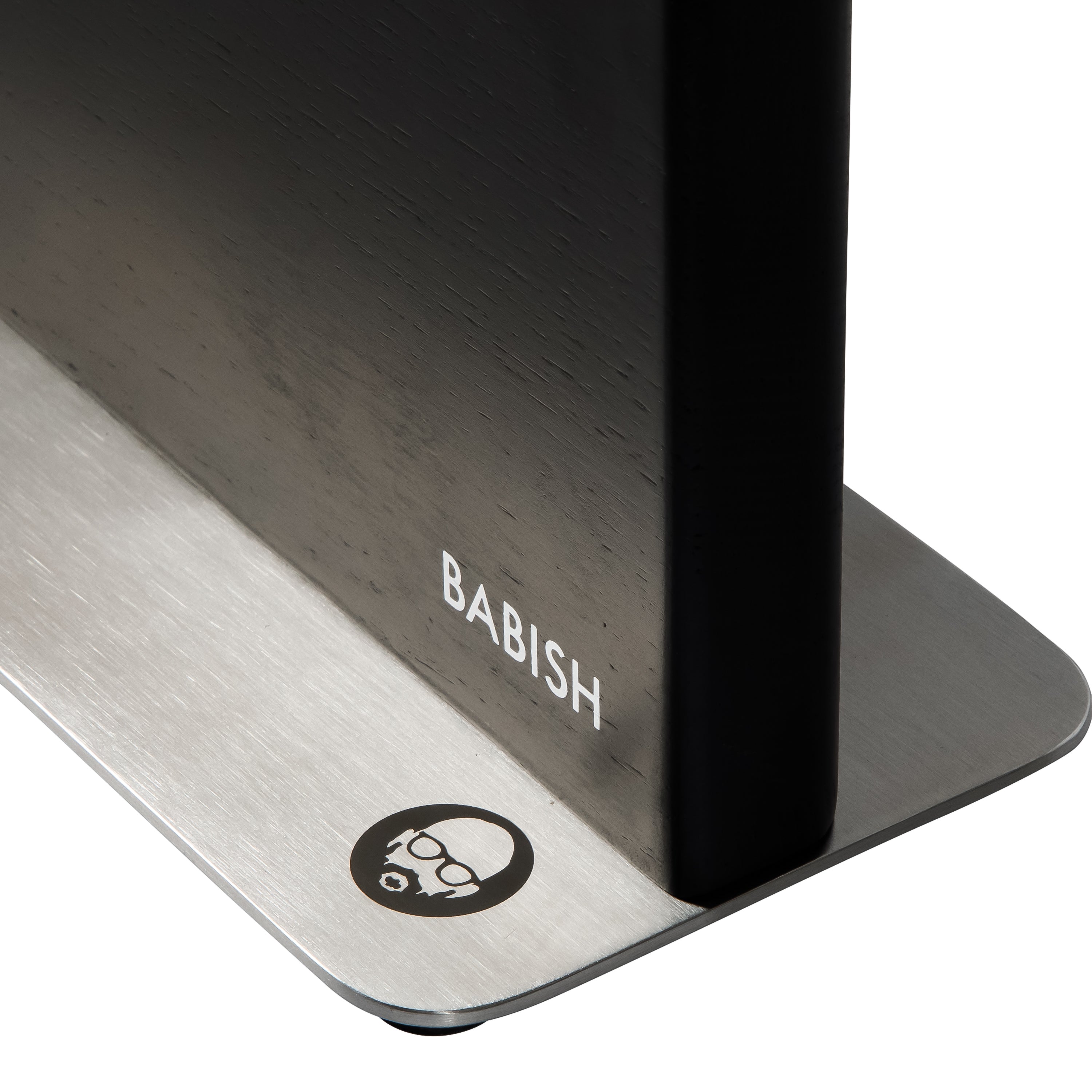 Babish 5 Piece 1.4116 German Steel Magnetic Forged Kitchen Knife Block Set