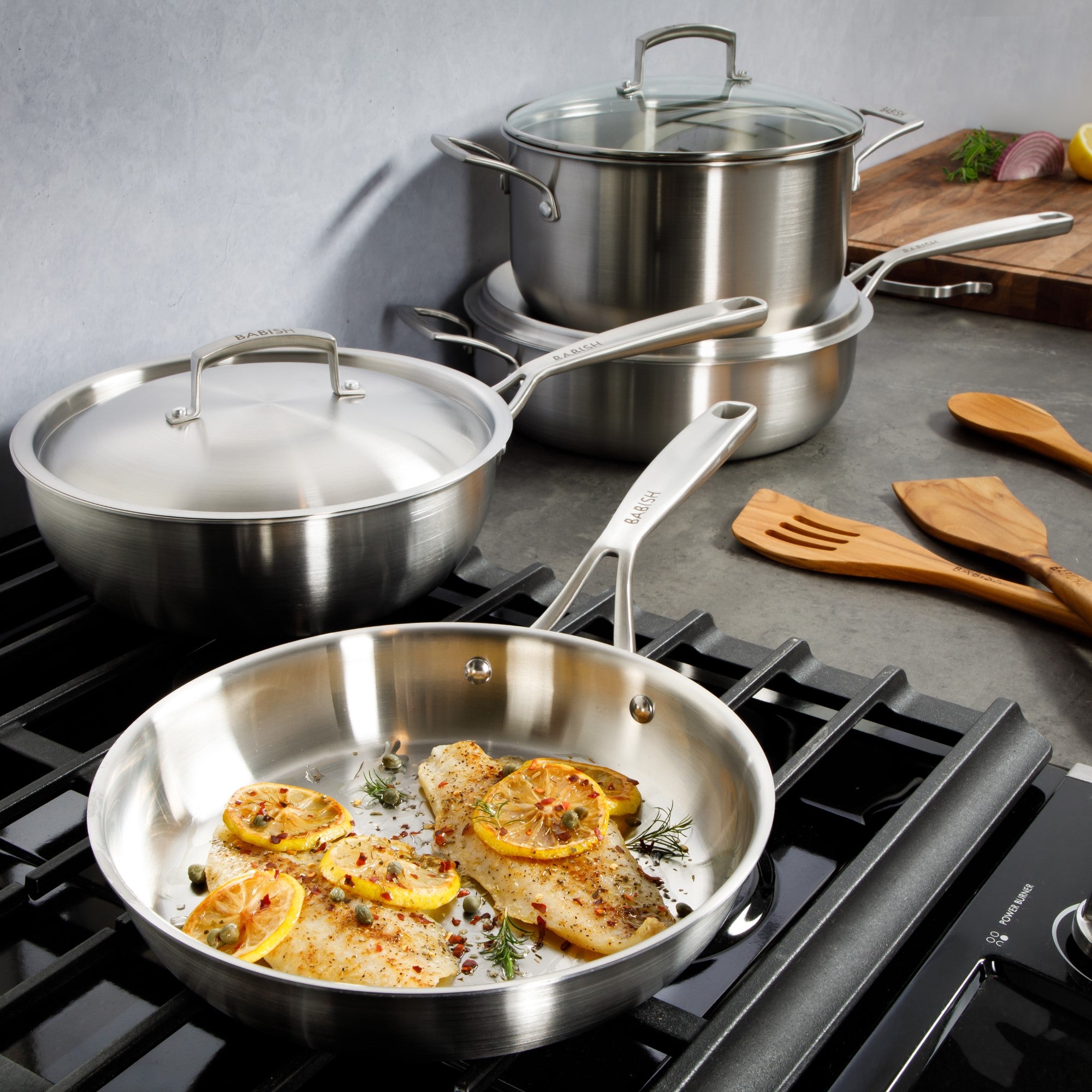 Babish 10-Piece Cookware Set