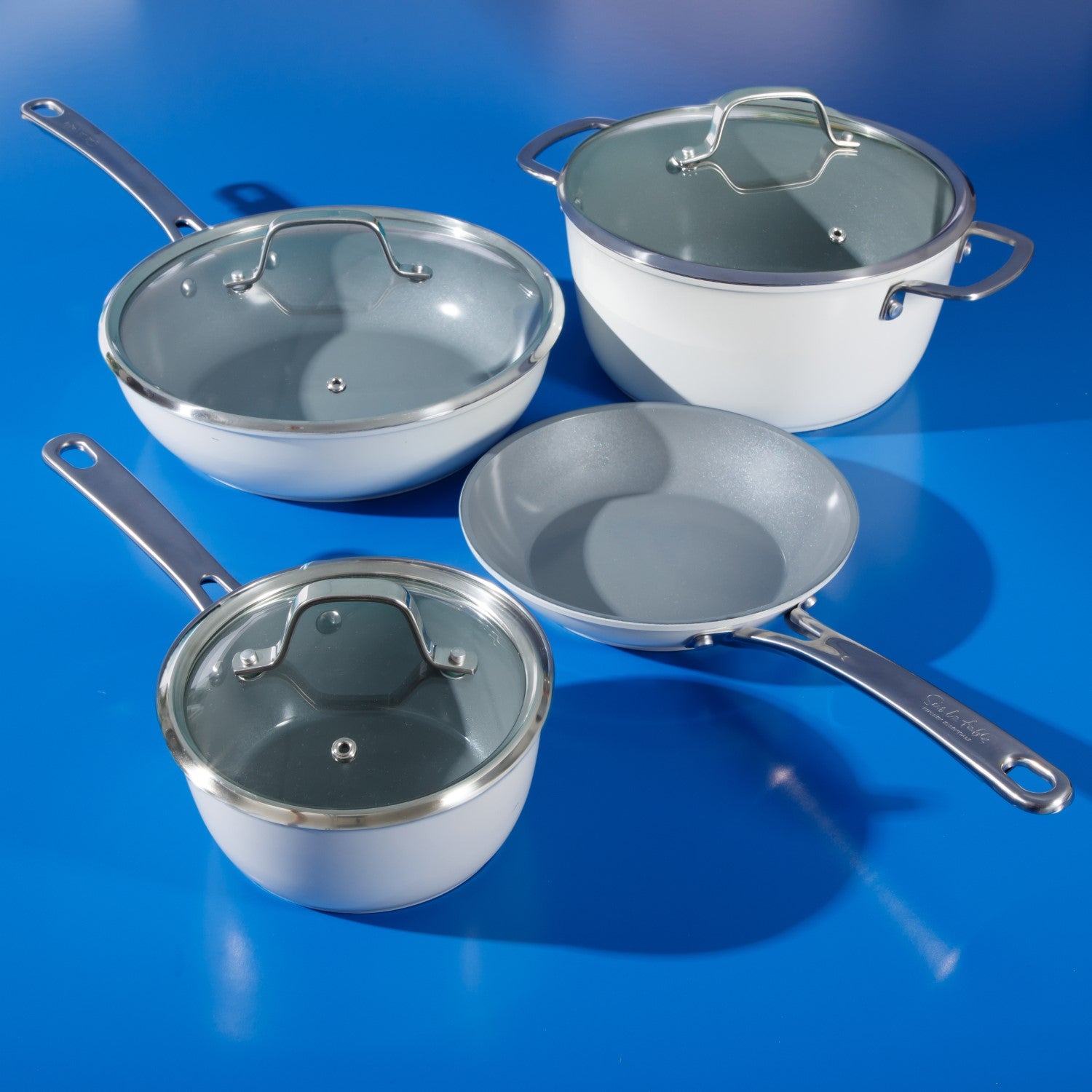 Our Table™ Forged Aluminum Ceramic Nonstick Cookware Set, 10 Piece - Harris  Teeter