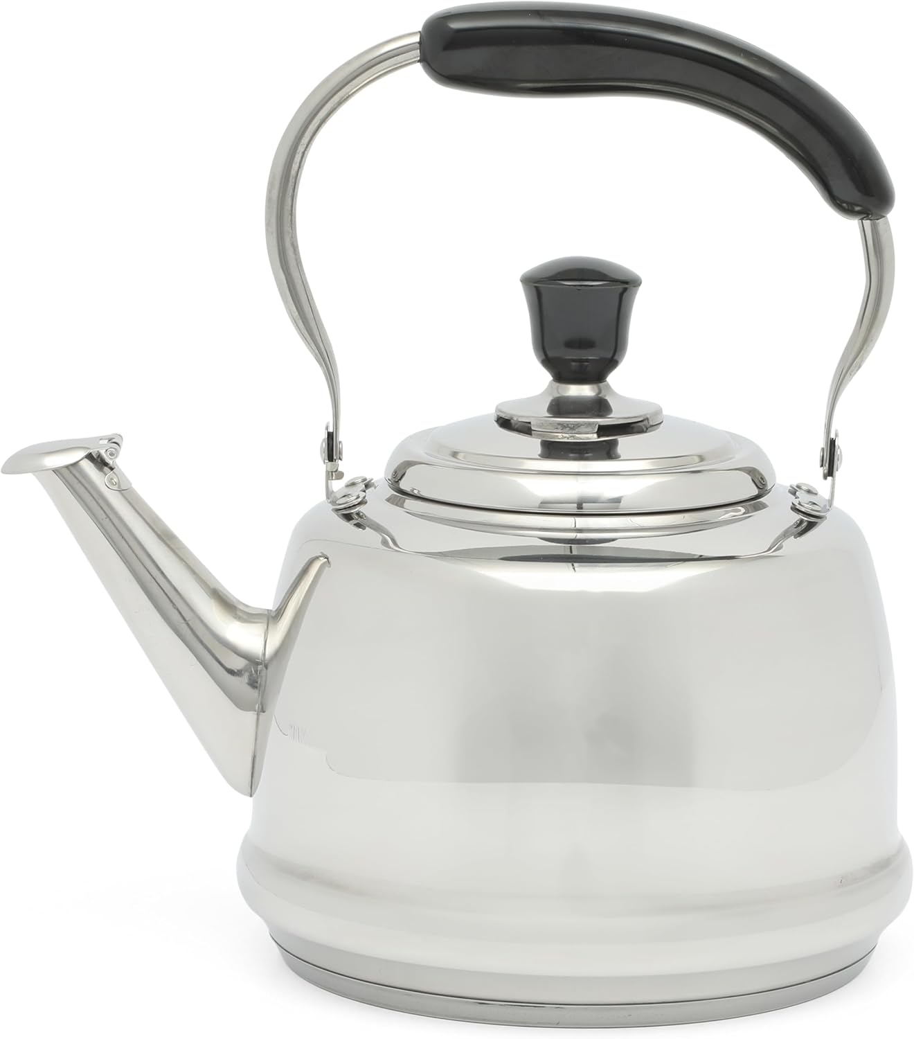 Martha Stewart Kingstree Large 2 Qt Heavy Gauge Whistling Tea Kettle