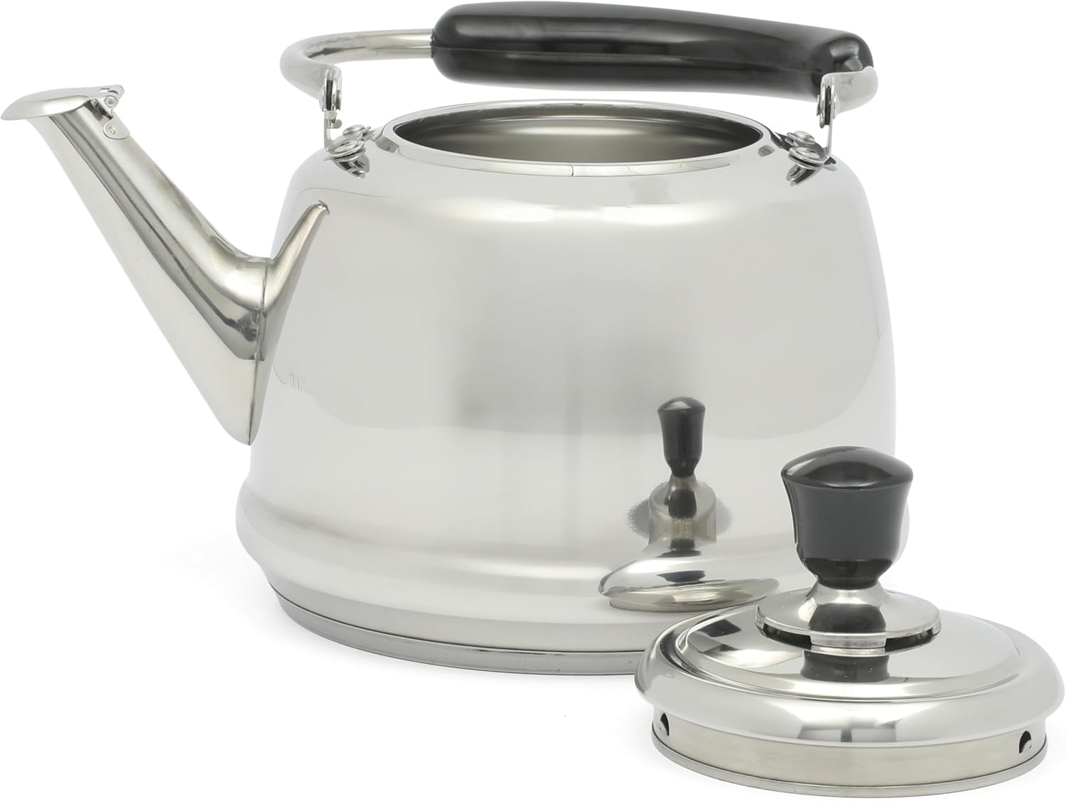 Martha Stewart Kingstree Large 2 Qt Heavy Gauge Whistling Tea Kettle