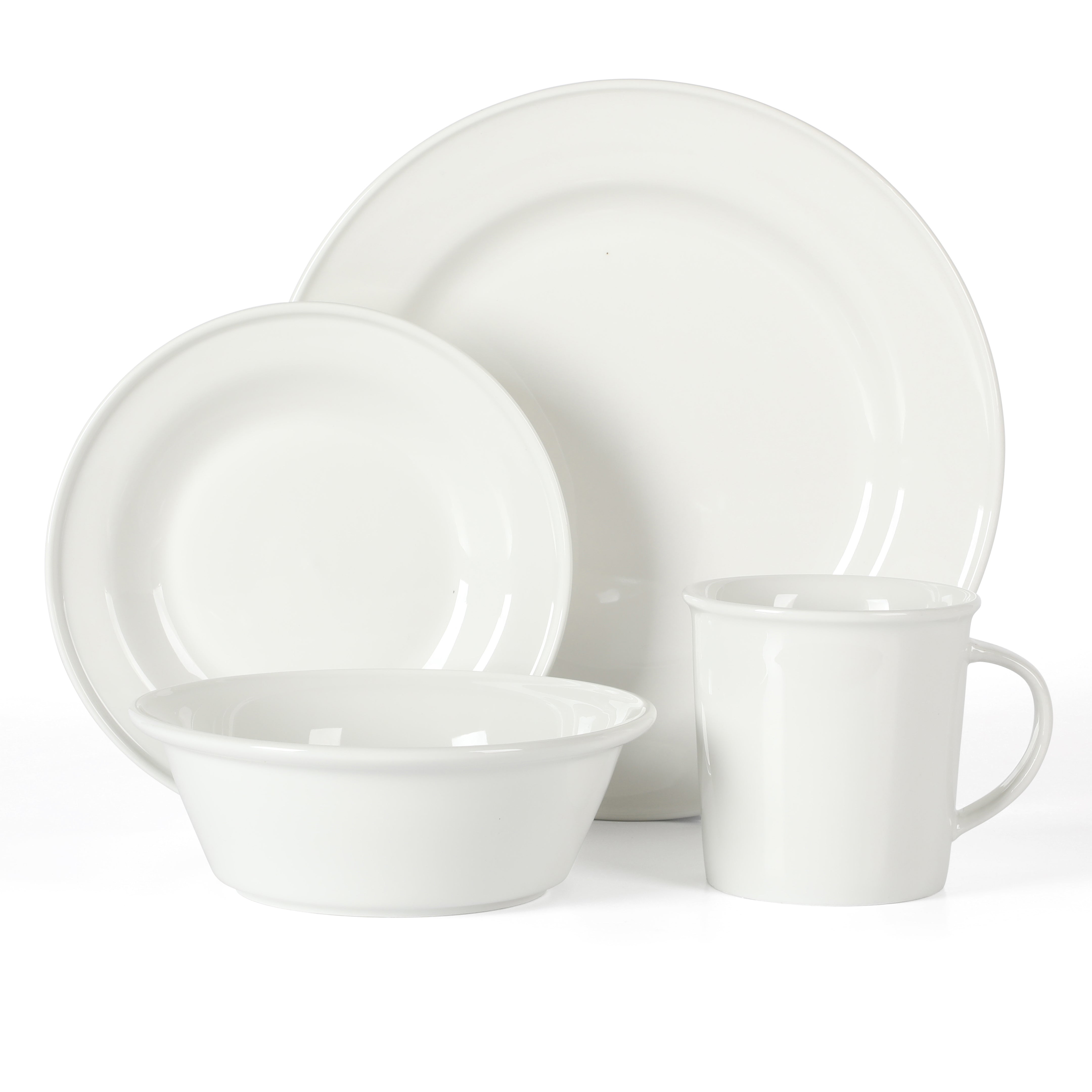 Martha Stewart Cliffield 16-Piece Porcelain Dinnerware Set