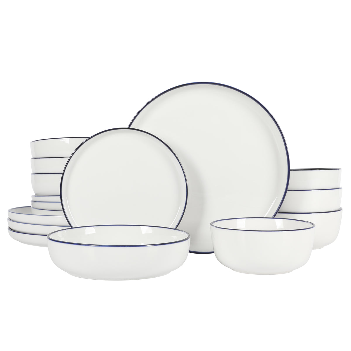Gibson Home Oslo Porcelain Dinnerware