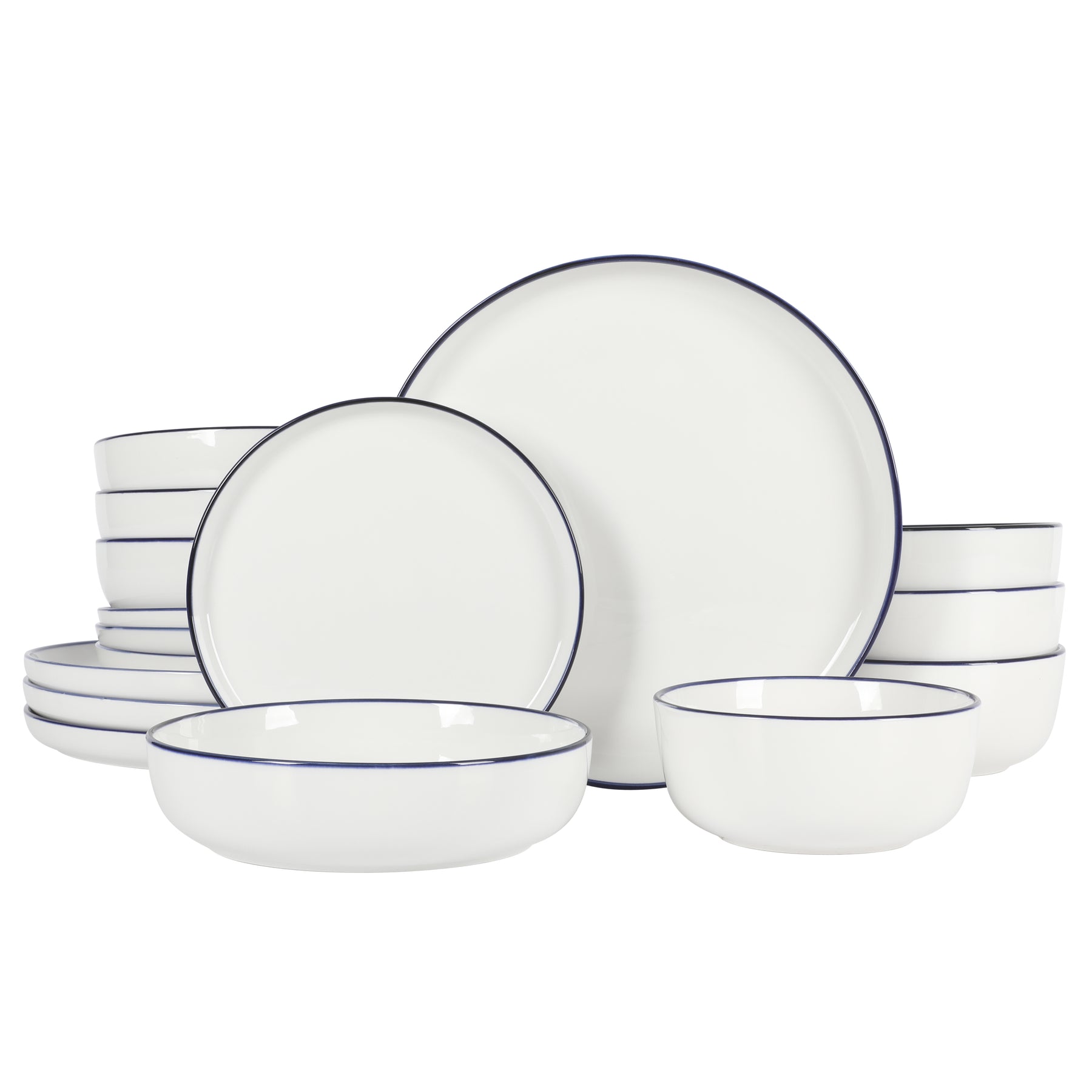 Gibson Home Oslo 16Piece Porcelain Dinnerware Set