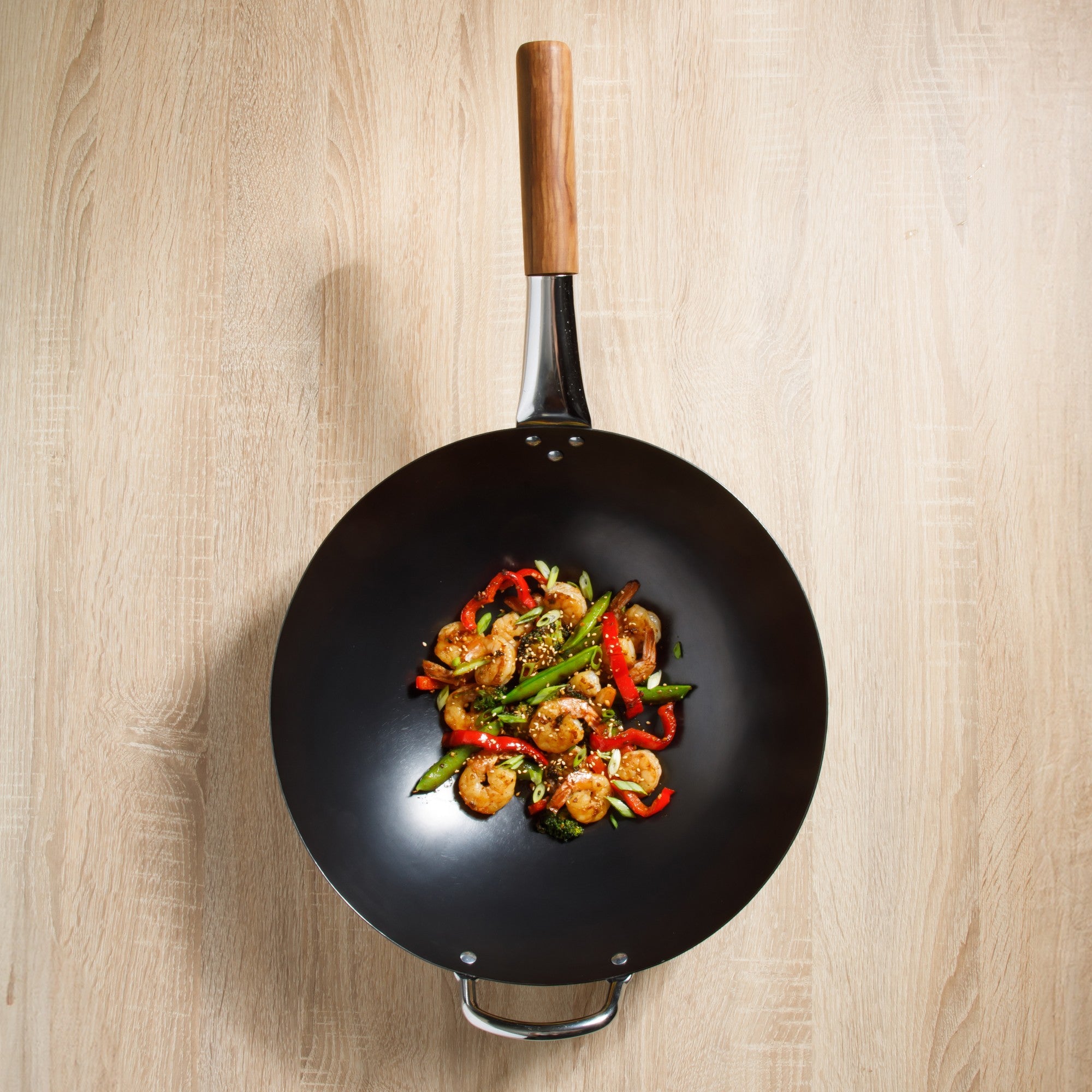 Sur La Table Carbon Steel Wok - Thumbnail 3