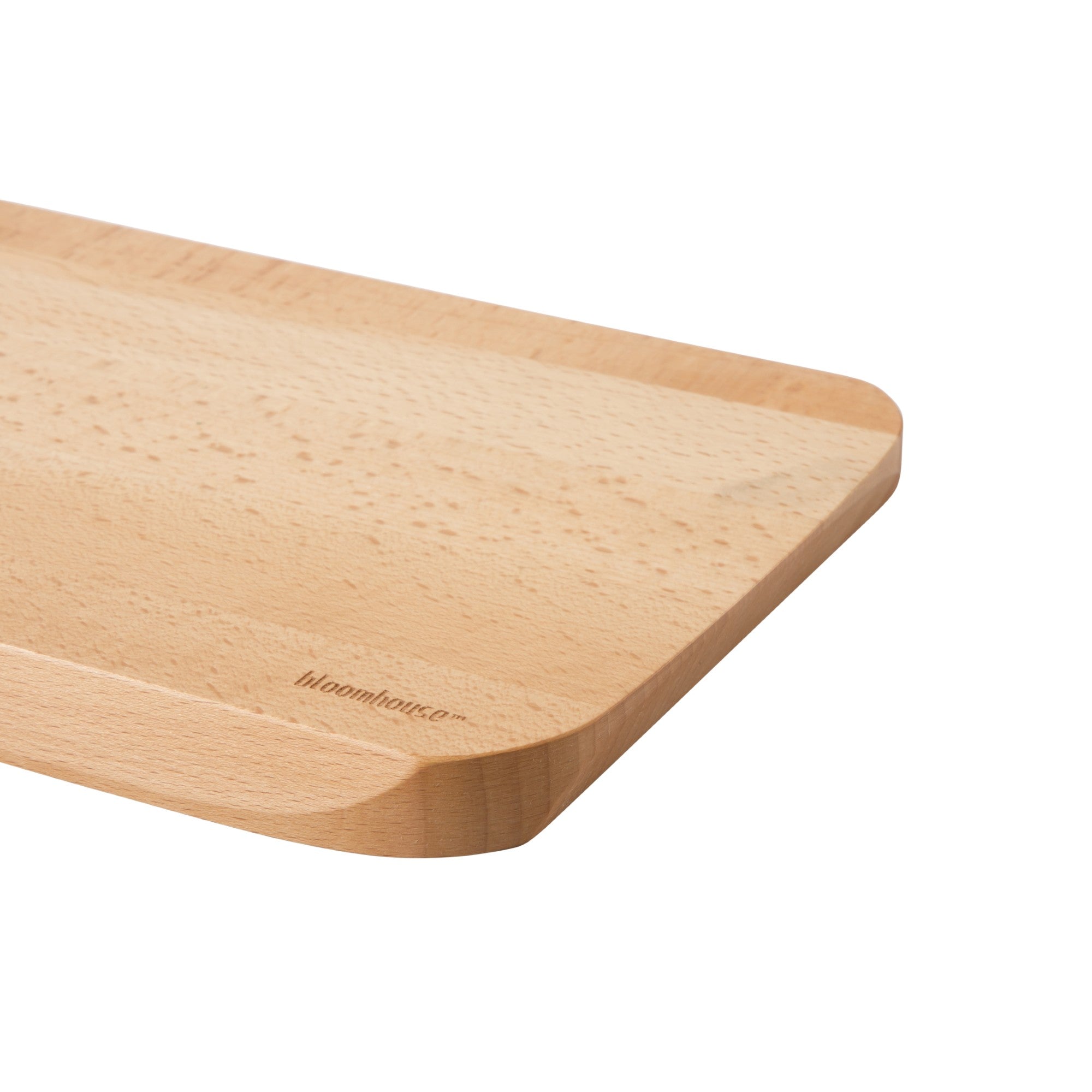 Bloomhouse Made in Lake Como, Italy Oil Coated Italian Beech Wood Cutting Board